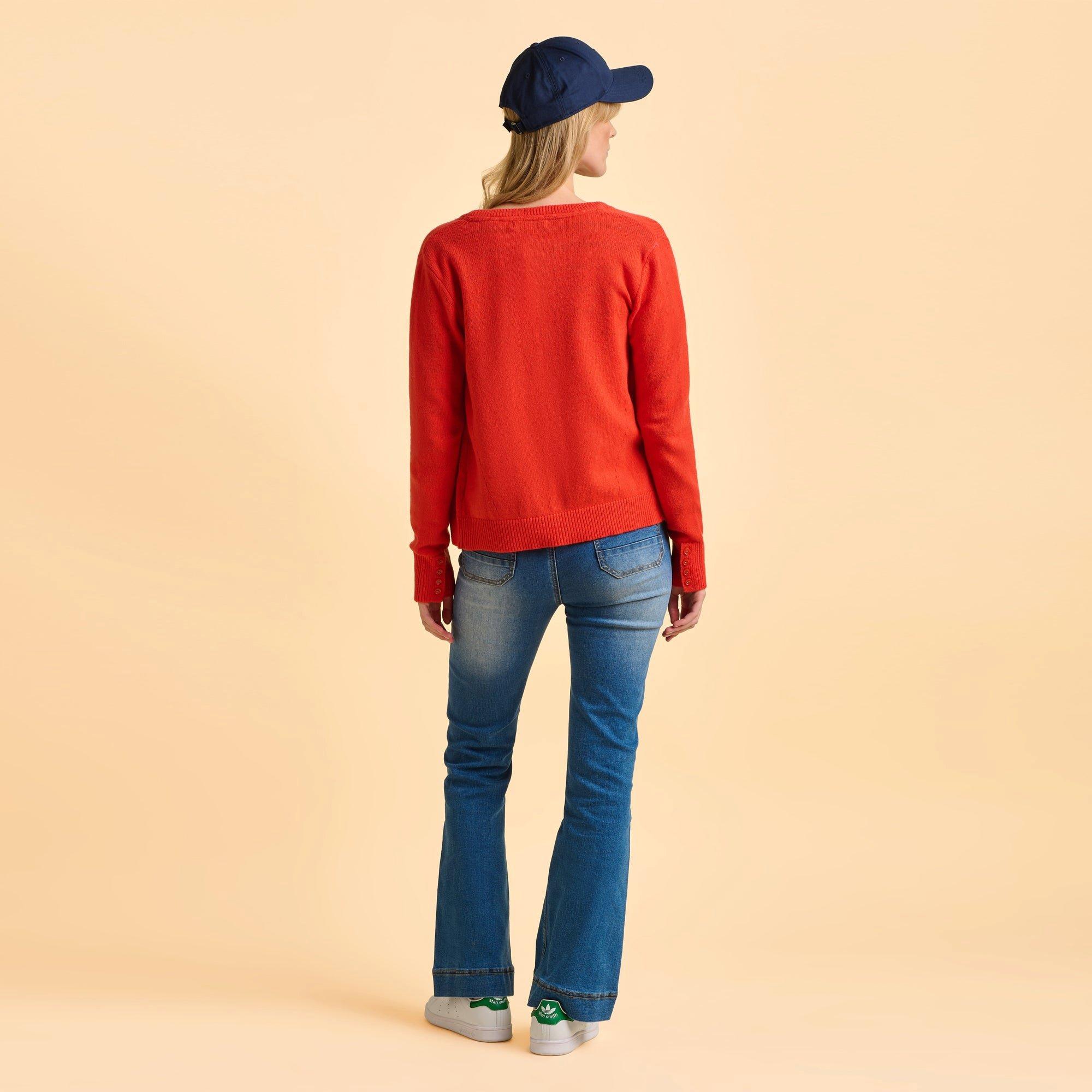 Red - Brakeburn - Siren Cardigan - 2