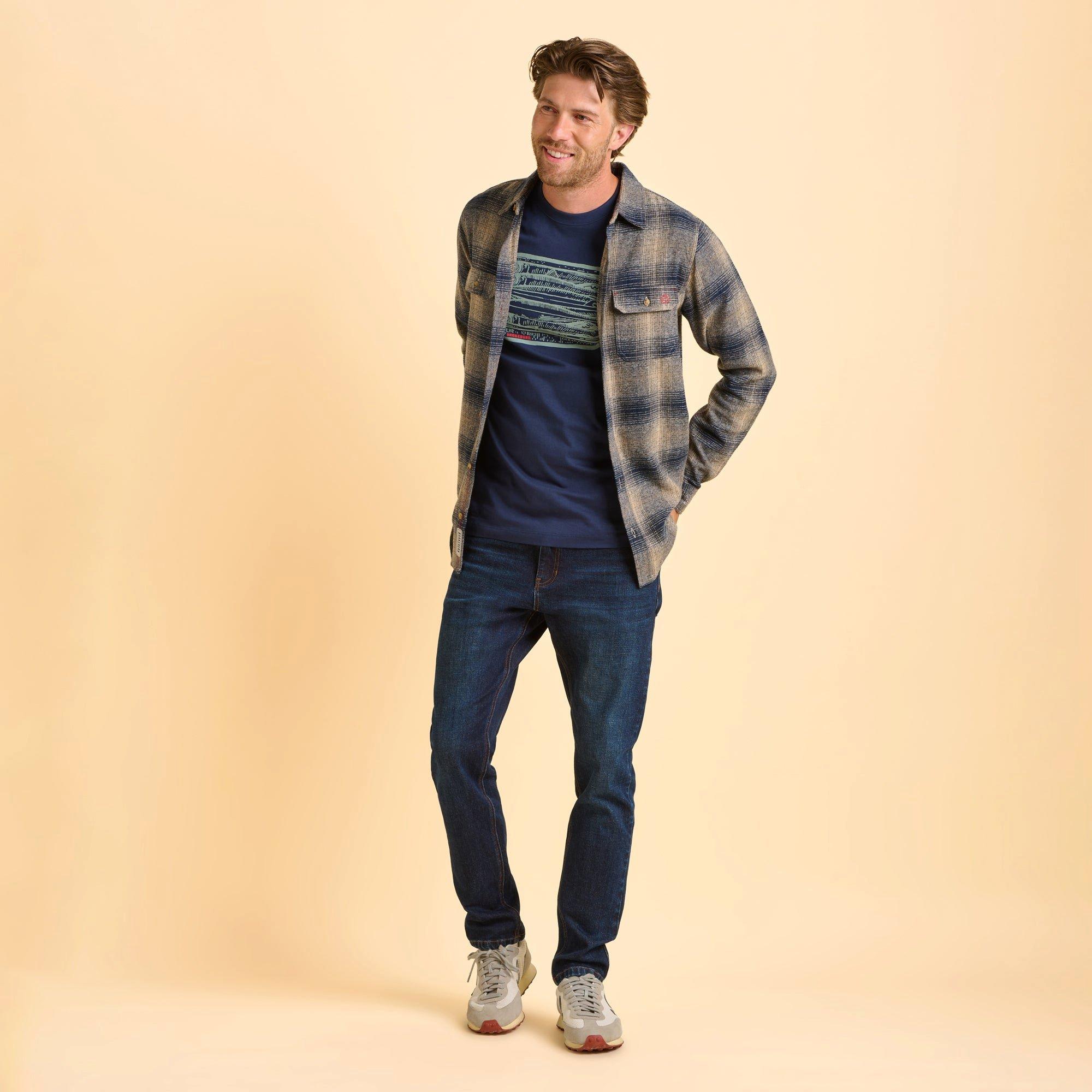 Navy - Brakeburn - Templemore T-Shirt - 5