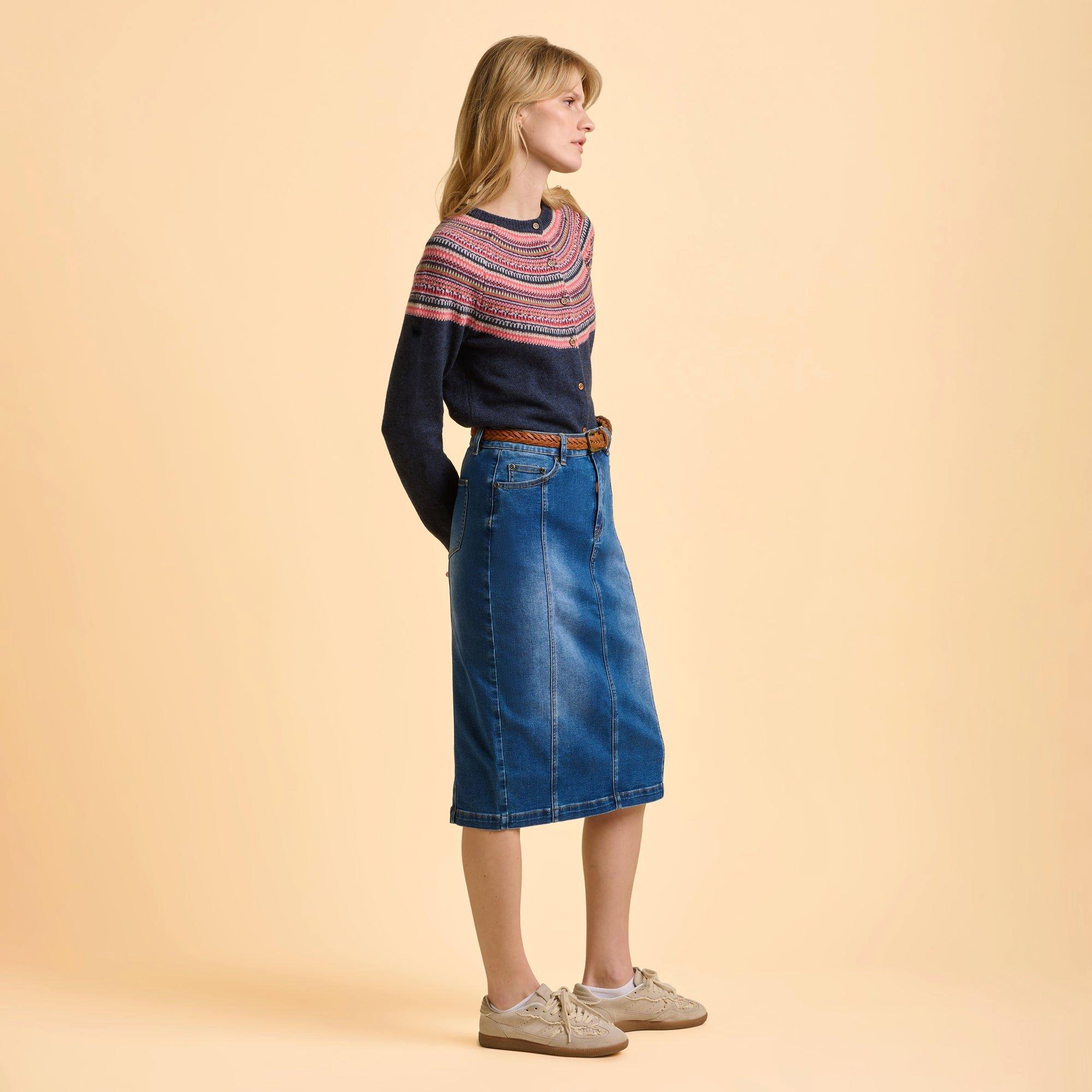 Navy - Brakeburn - Deepwater Cardigan - 3