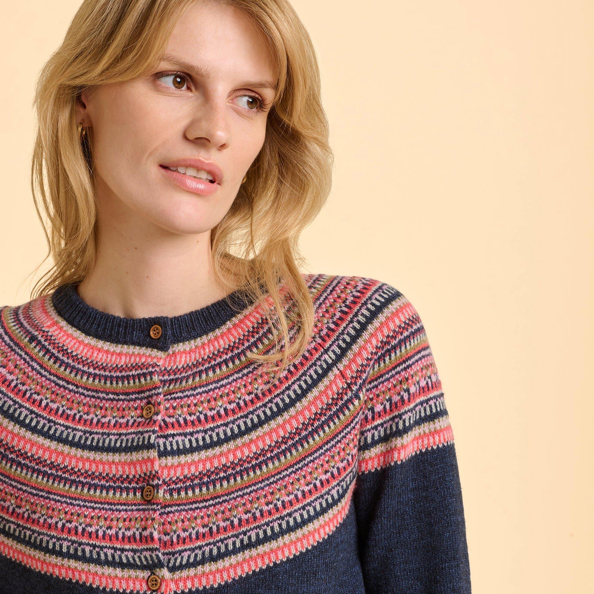 Navy - Brakeburn - Deepwater Cardigan - 4