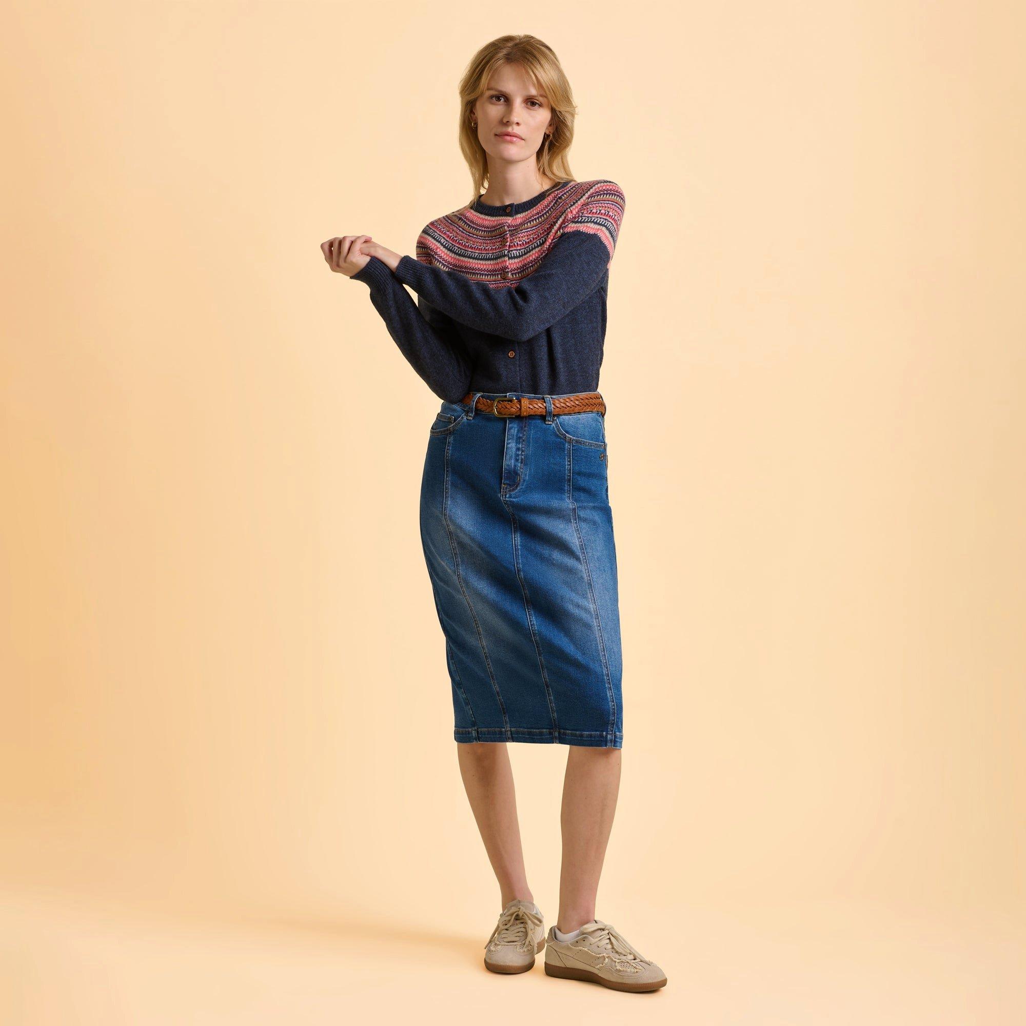 Navy - Brakeburn - Deepwater Cardigan - 5