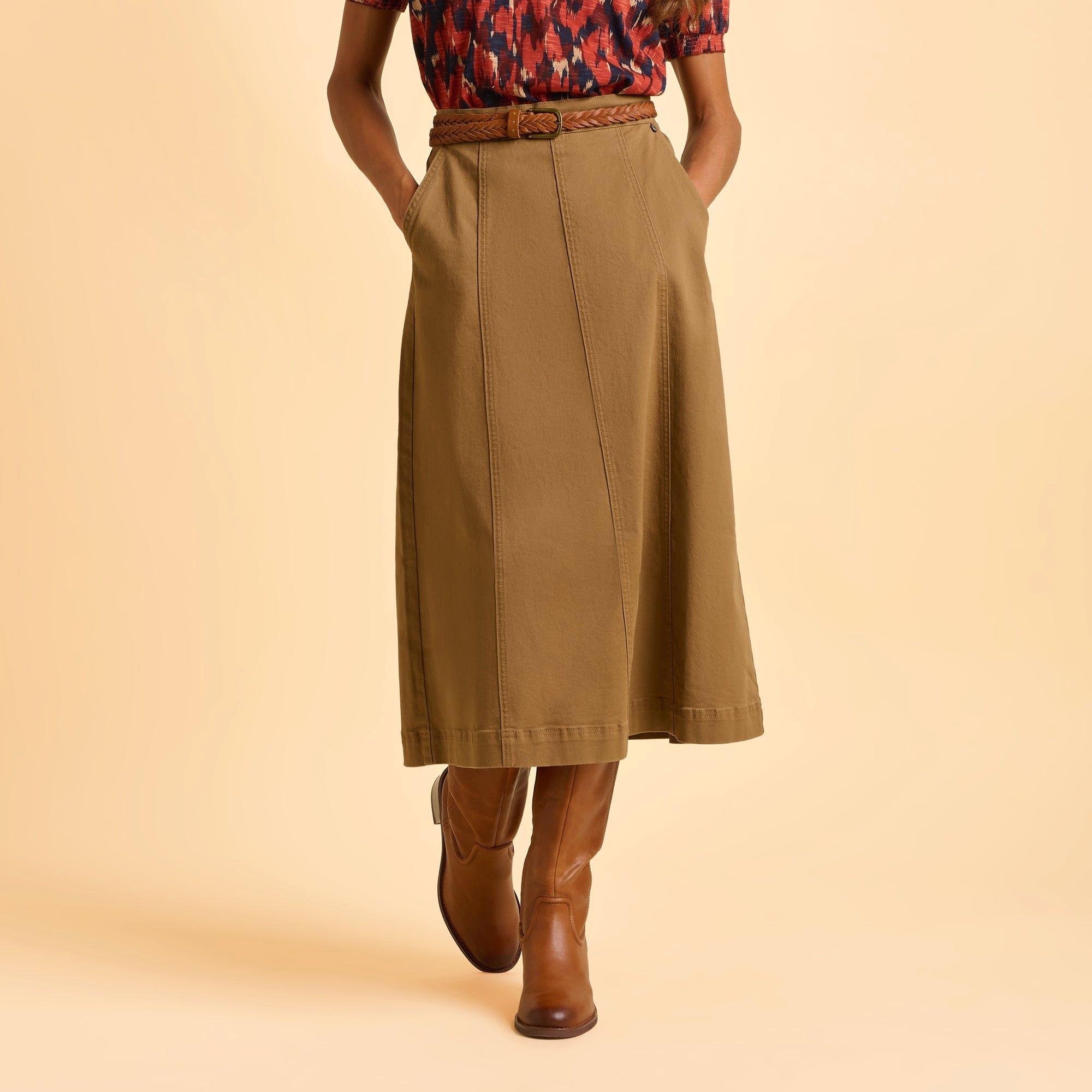Beige - Brakeburn - Joni Skirt - 1