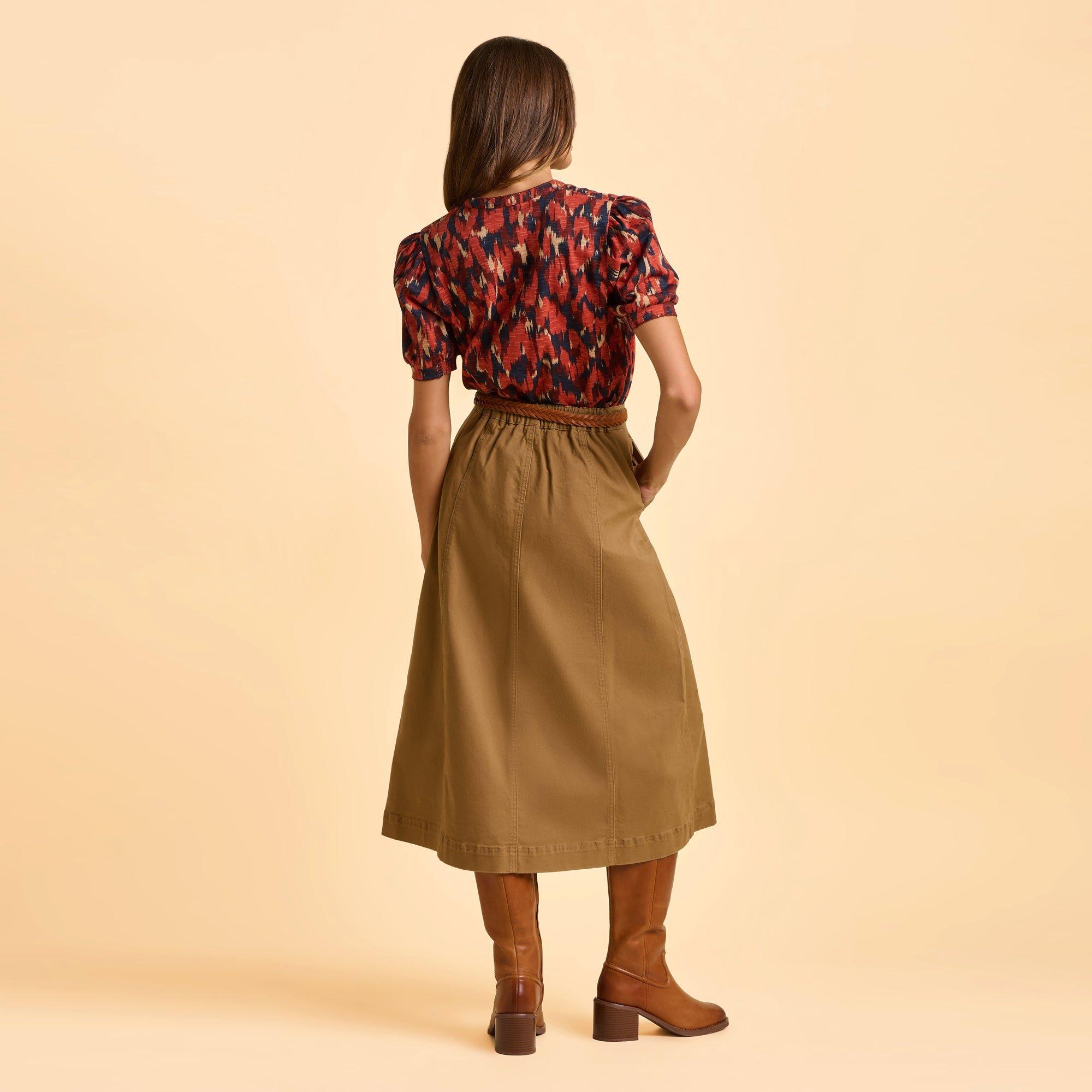 Beige - Brakeburn - Joni Skirt - 2