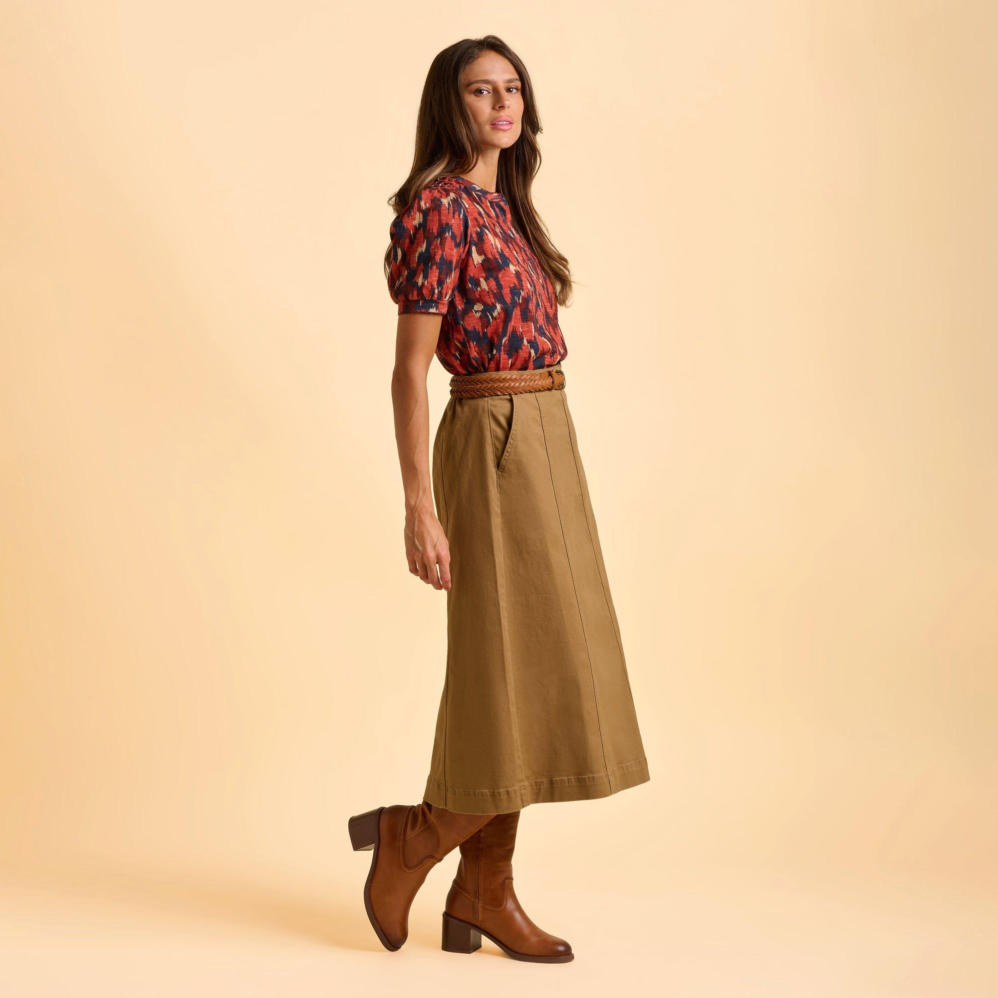 Beige - Brakeburn - Joni Skirt - 3