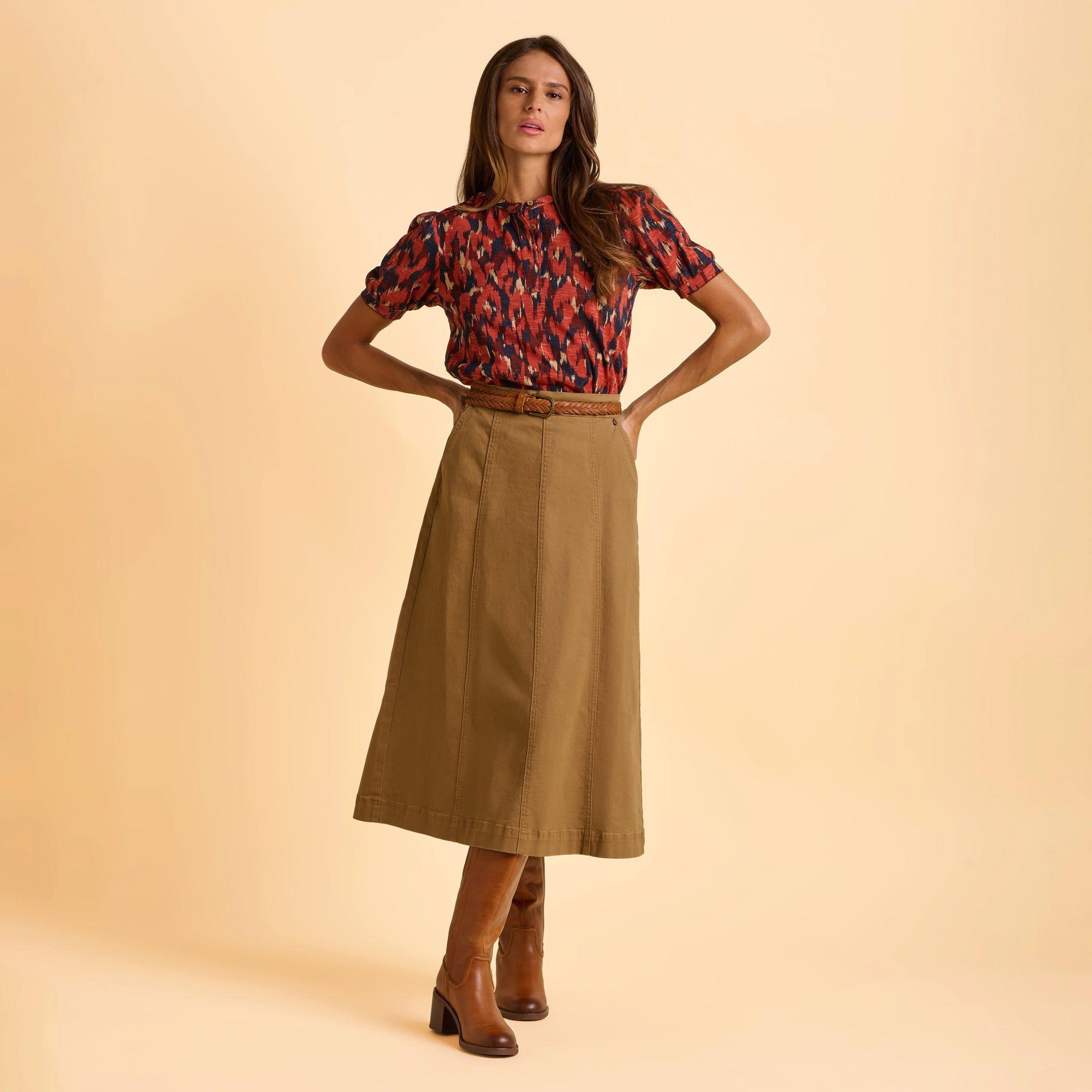 Beige - Brakeburn - Joni Skirt - 5