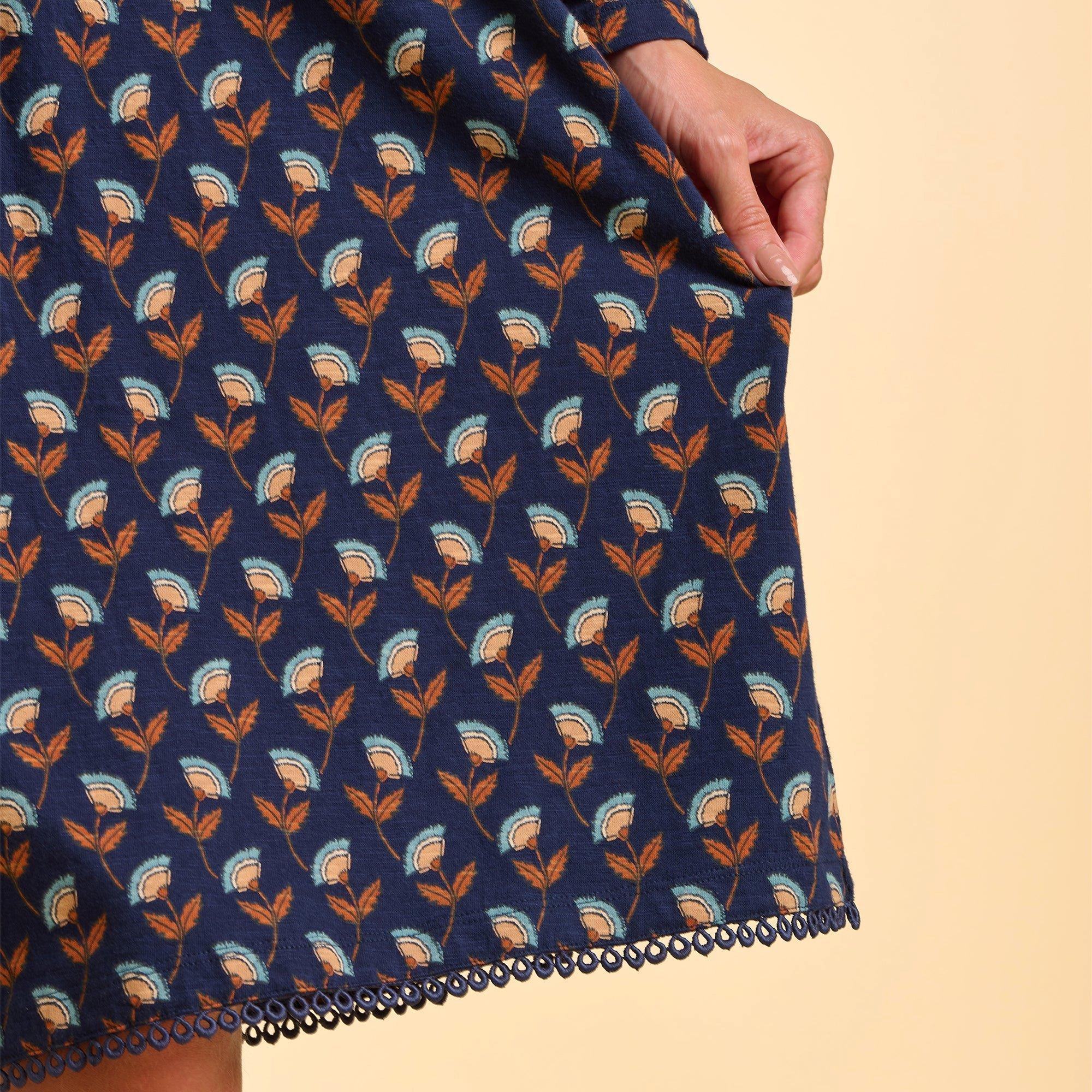 Navy - Brakeburn - Rowan Navy Dress - 6