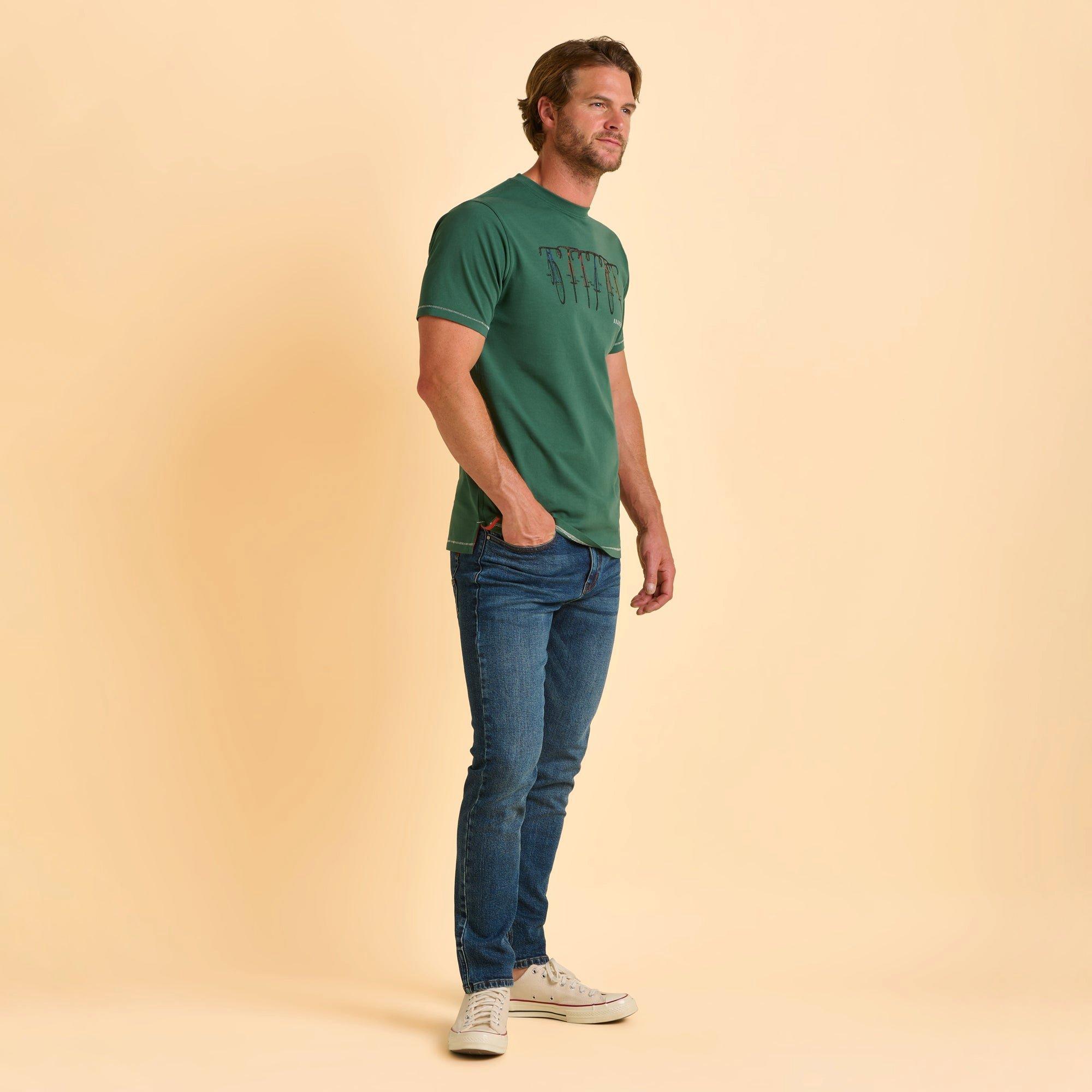 Green - Brakeburn - Dolton T-Shirt - 3