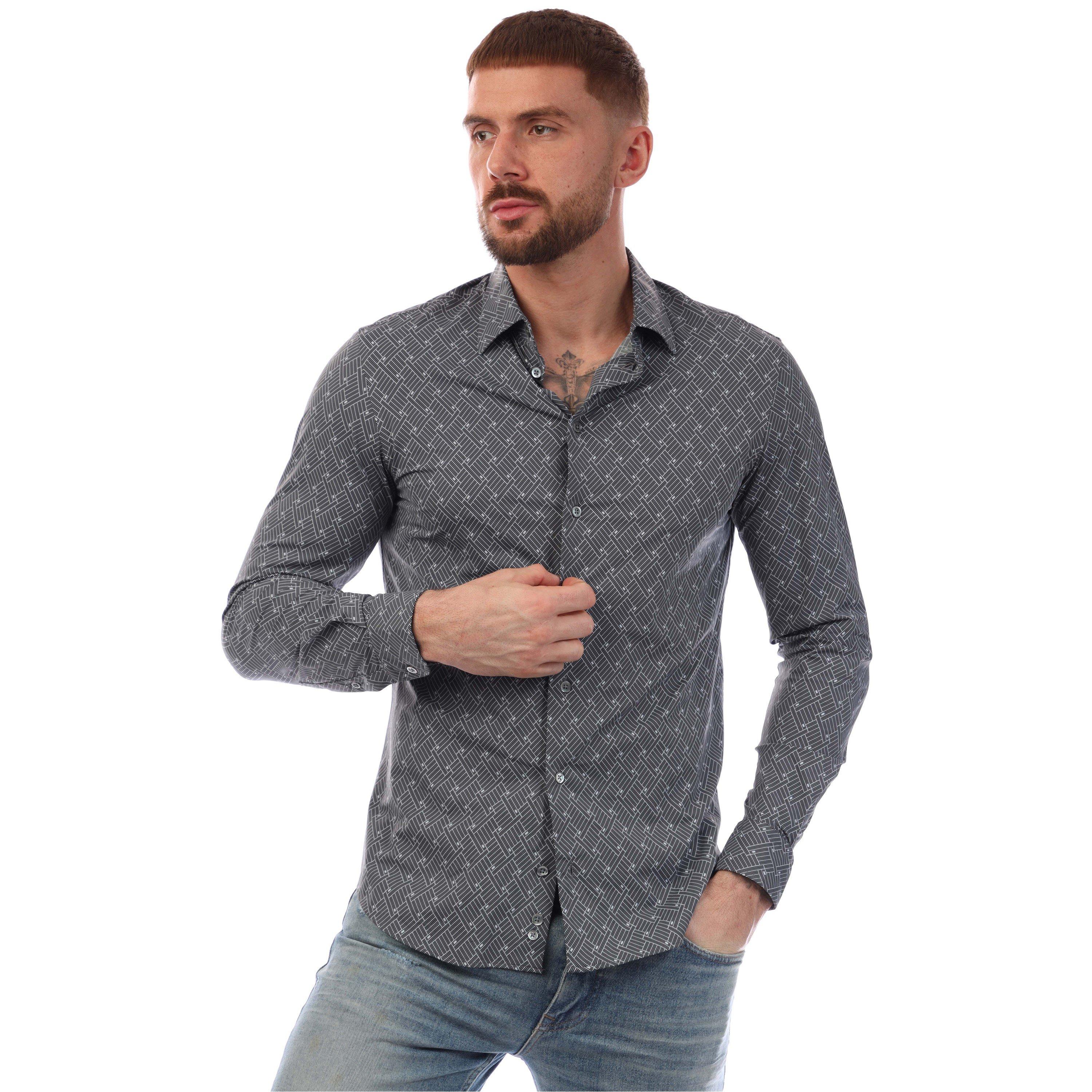 Multi Colour - Emporio Armani - Emporio Armani Shirt Oxford Mens - 1