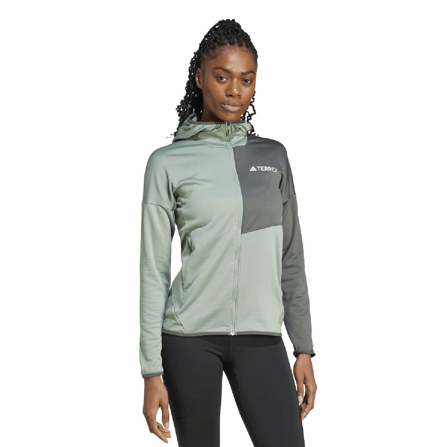 Zilver - adidas - Terrex Xperior Climawarm Light Fleece Jacket - 6