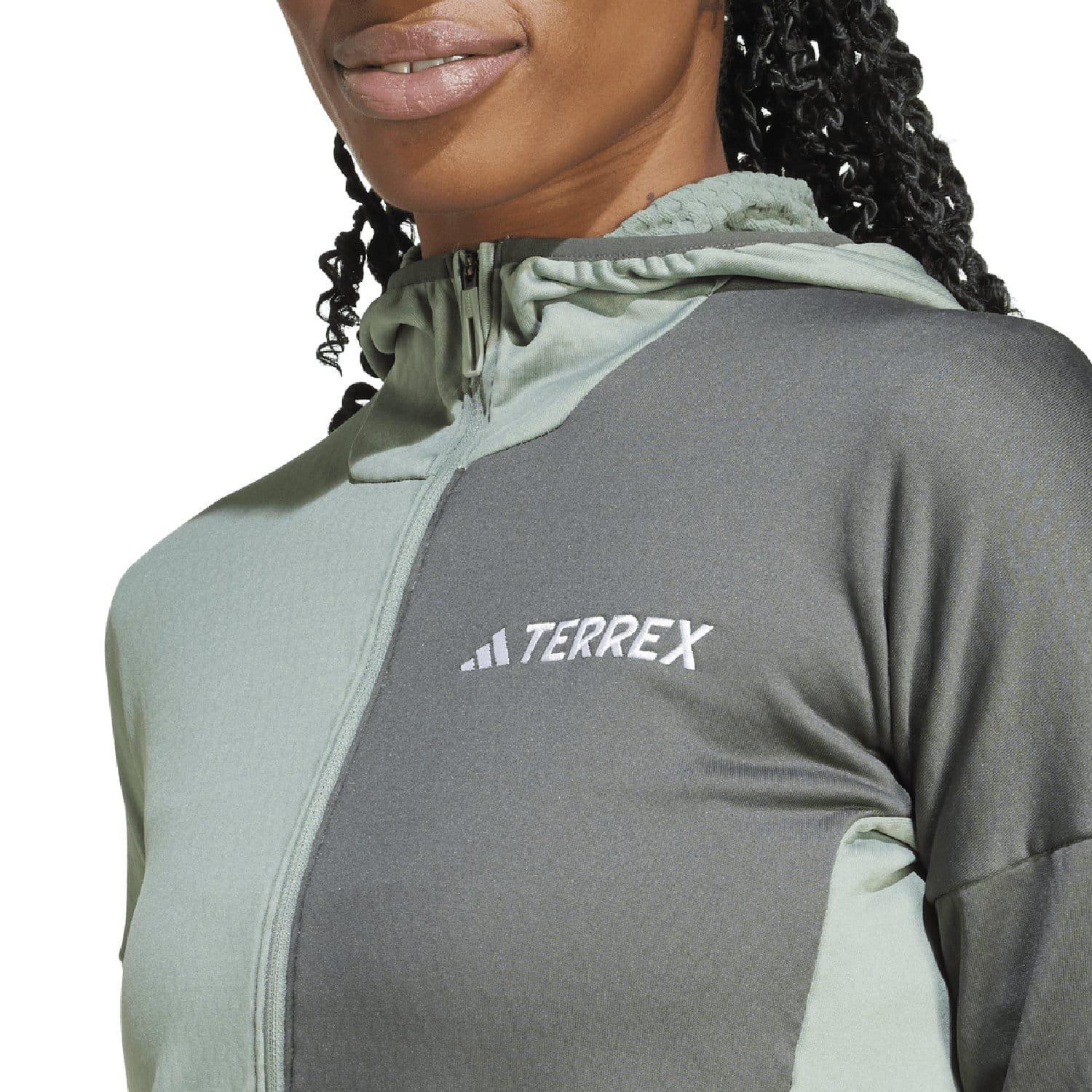 Zilver - adidas - Terrex Xperior Climawarm Light Fleece Jacket - 7