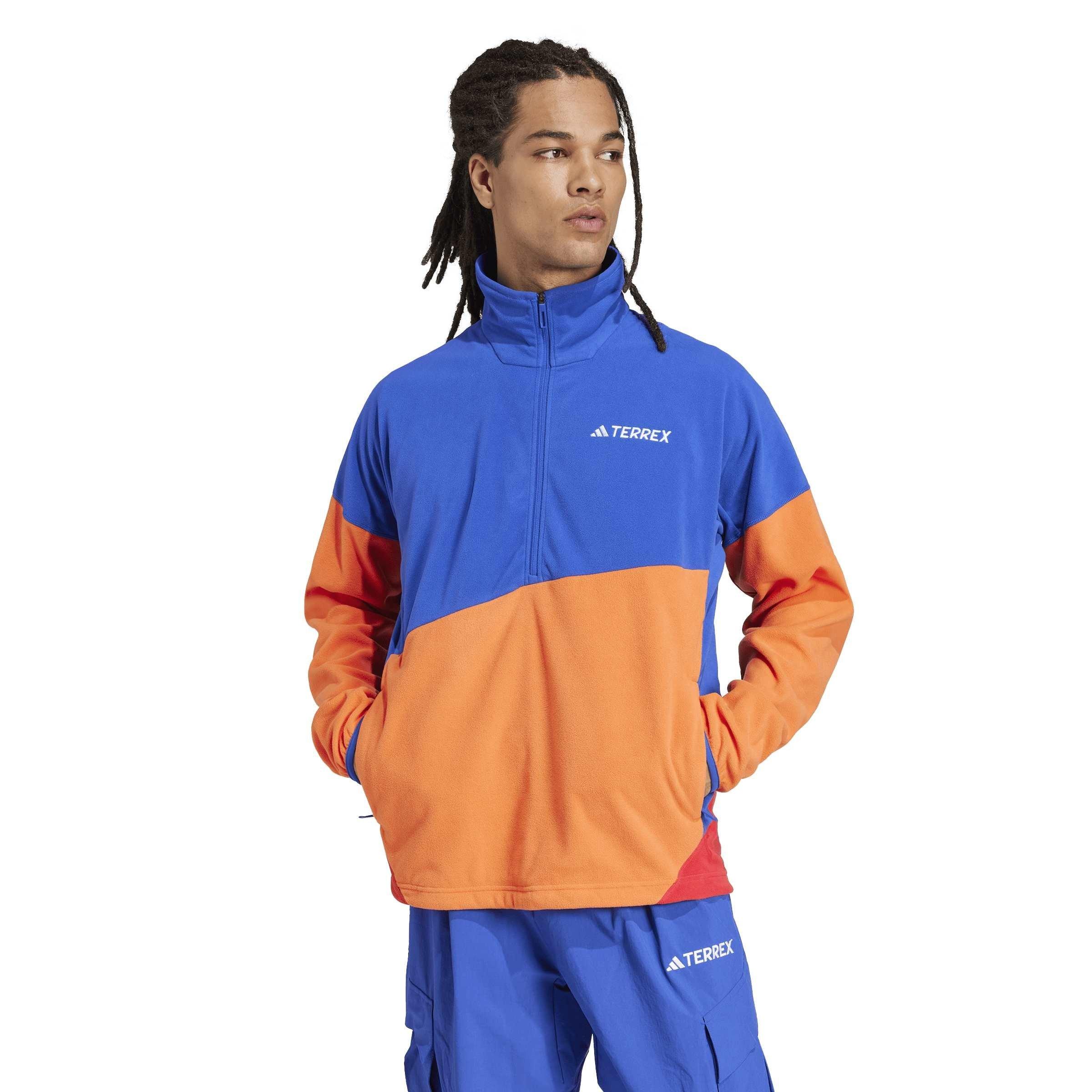 Plava - adidas - Terrex Multi Climawarm Fleece Anorak - 2