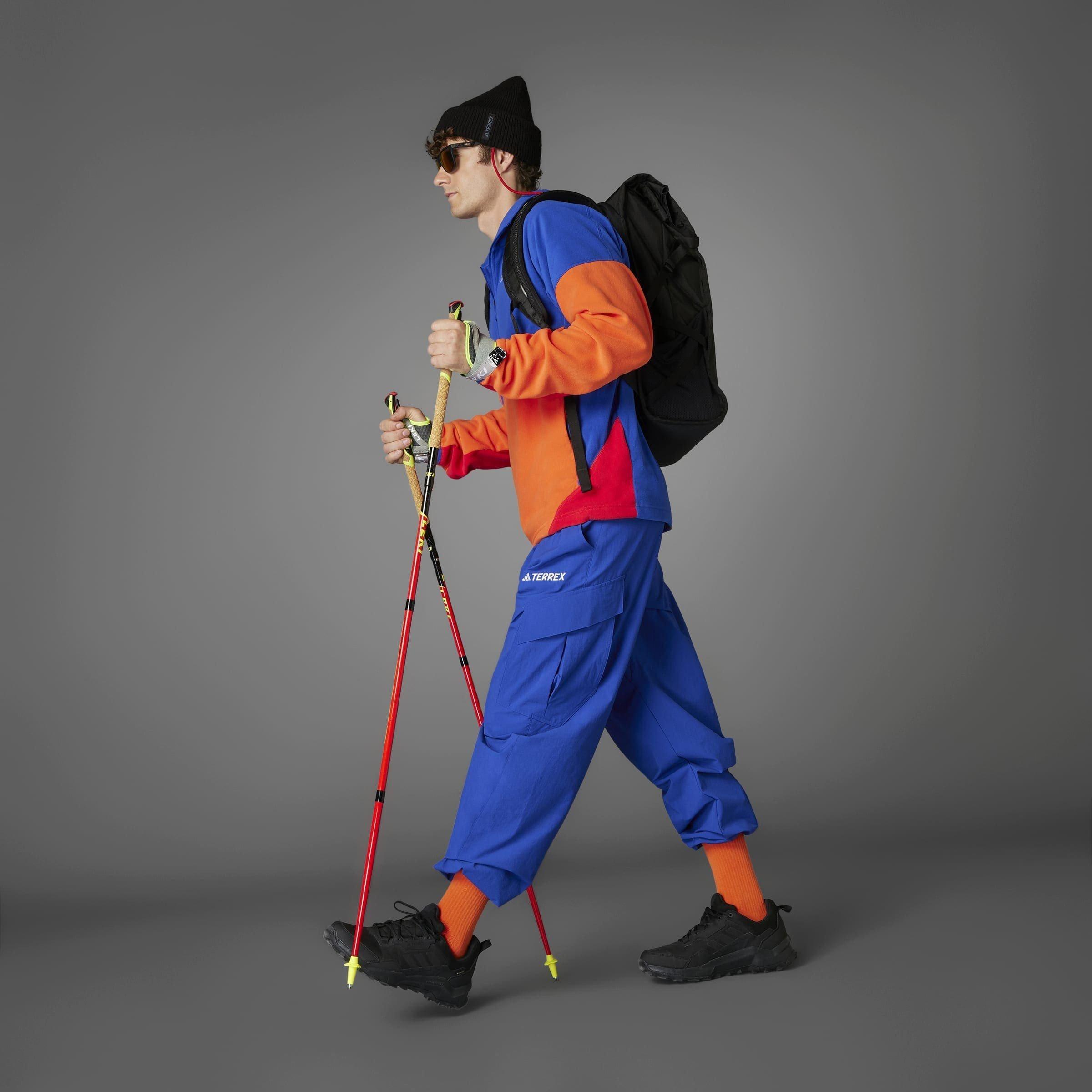 Plava - adidas - Terrex Multi Climawarm Fleece Anorak - 7