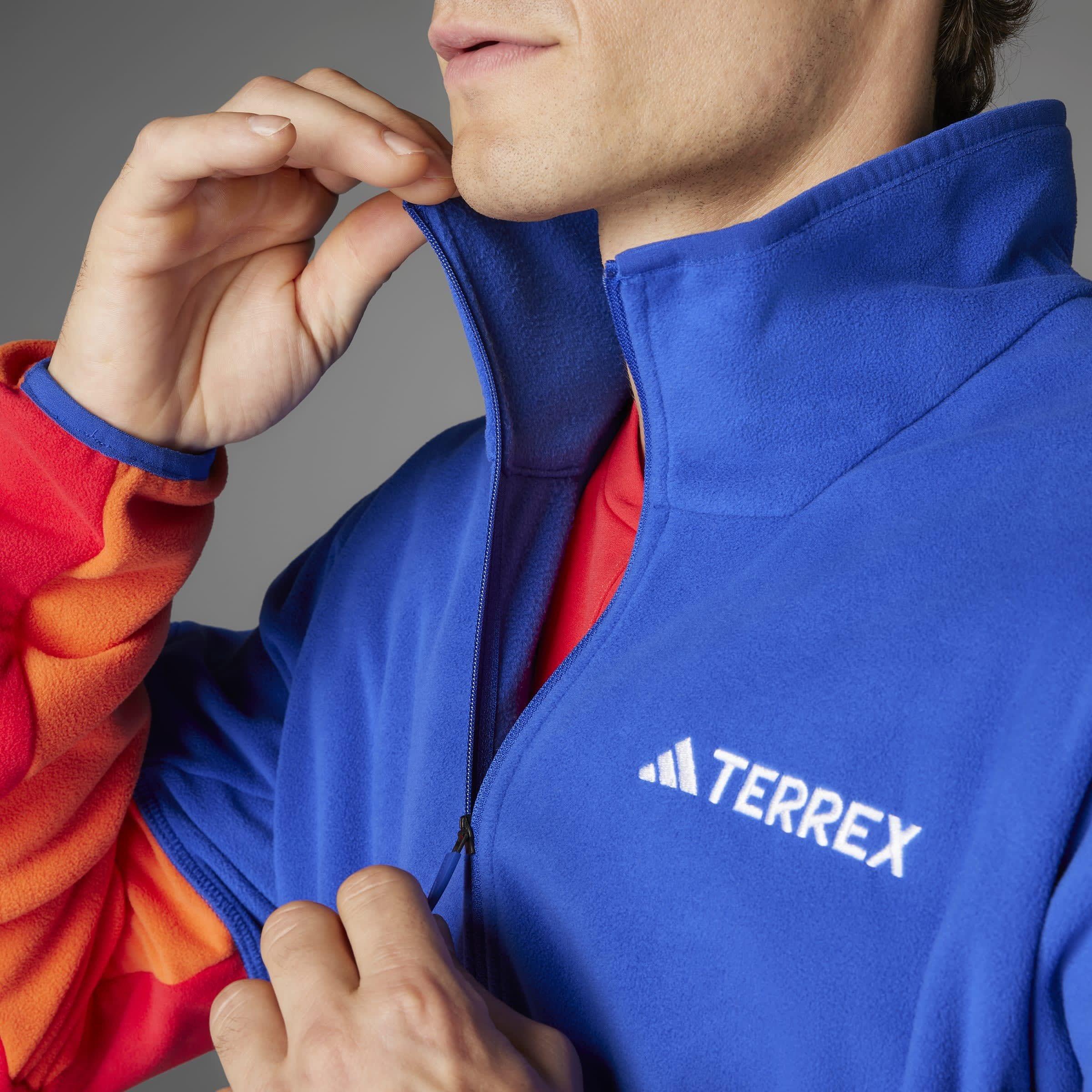 Plava - adidas - Terrex Multi Climawarm Fleece Anorak - 10