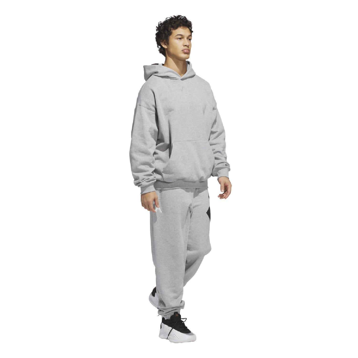 Grey - adidas - Anthony Edwards Foundation Tracksuit Bottoms - 5