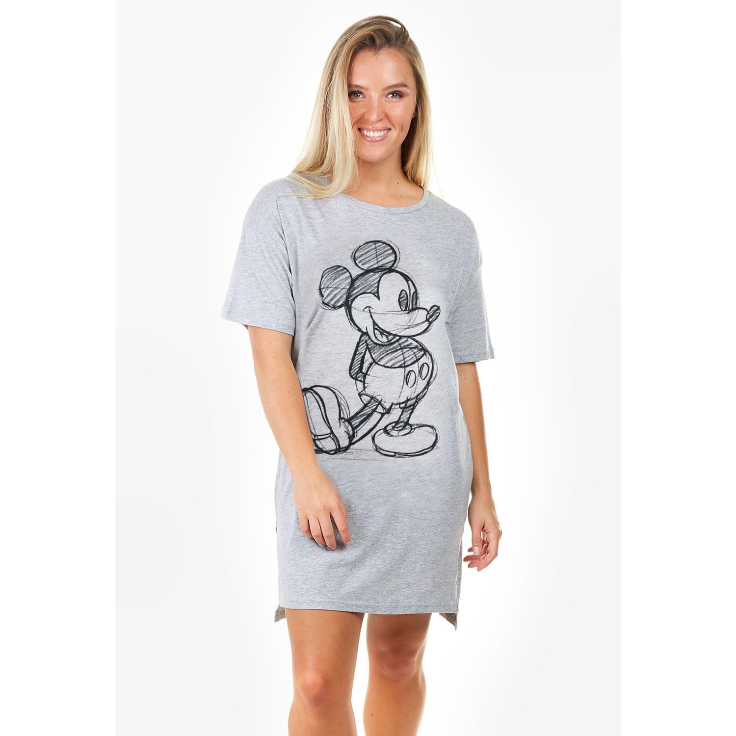 Grey - Disney - Mickey Mouse Sleep T-Shirt - 1