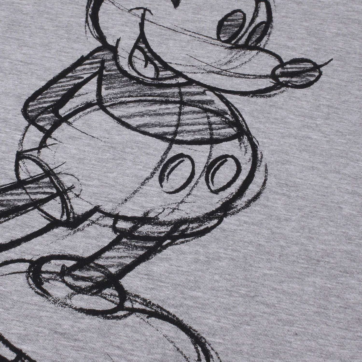 Grey - Disney - Mickey Mouse Sleep T-Shirt - 4