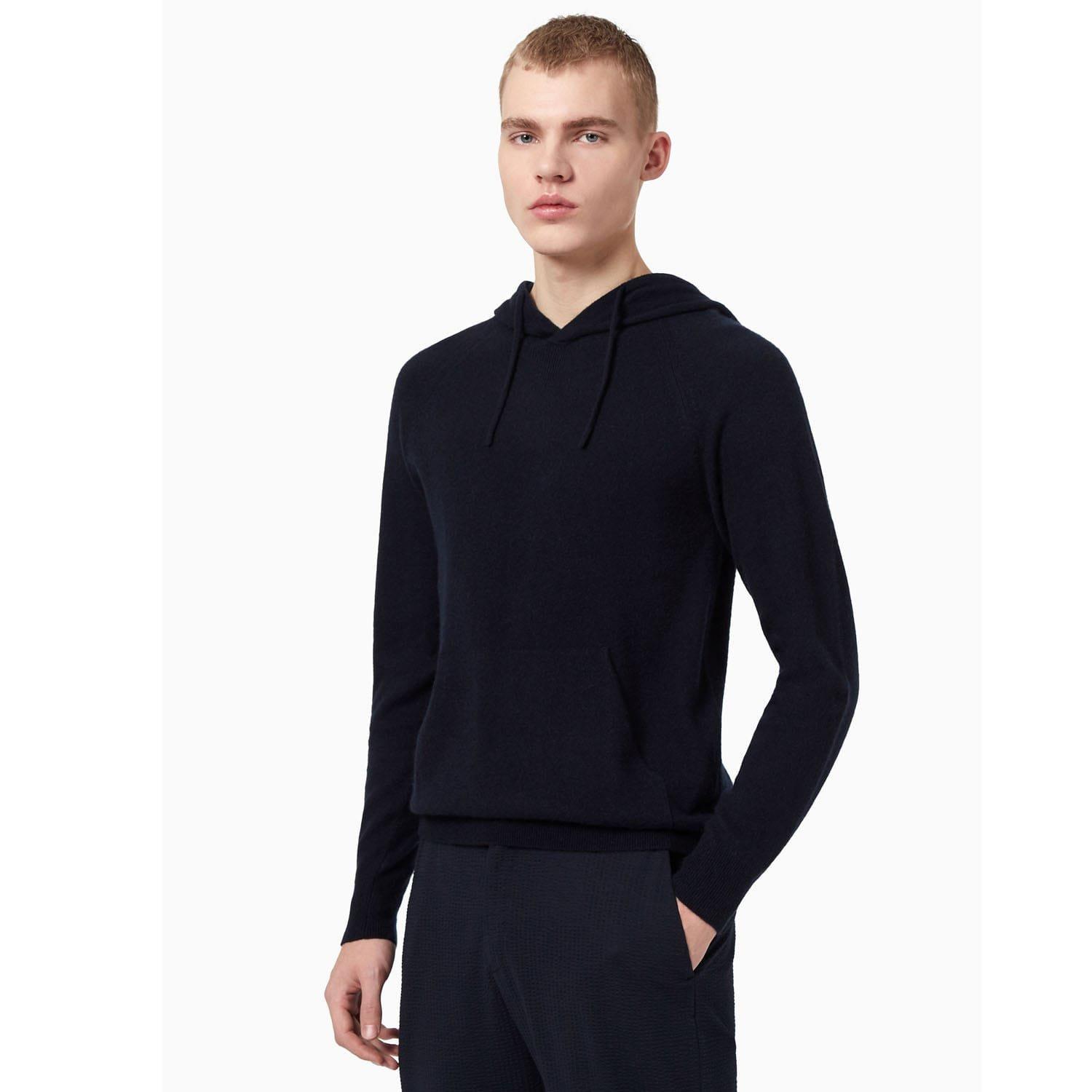 Navy - Emporio Armani - Hoodie - 1