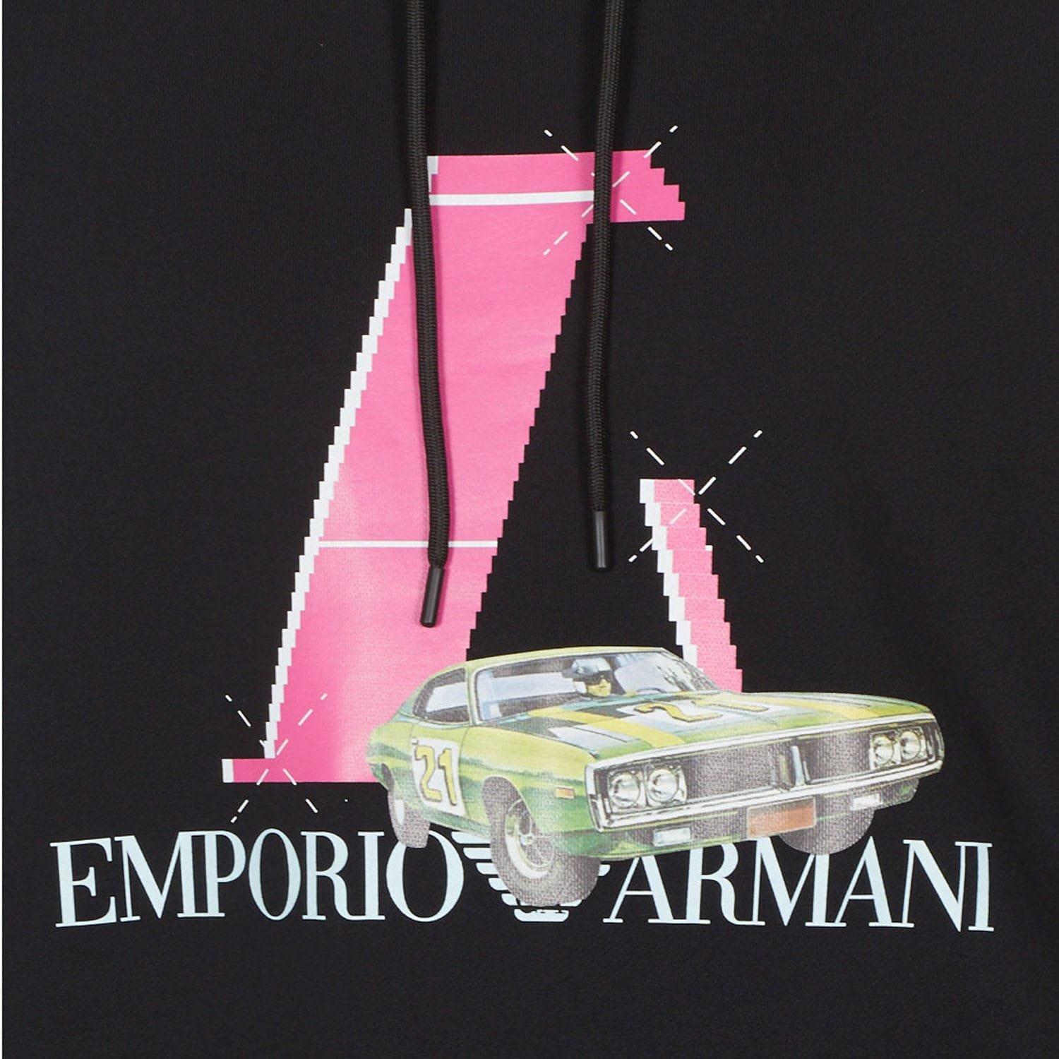 Black - Emporio Armani - Hoodie - 3