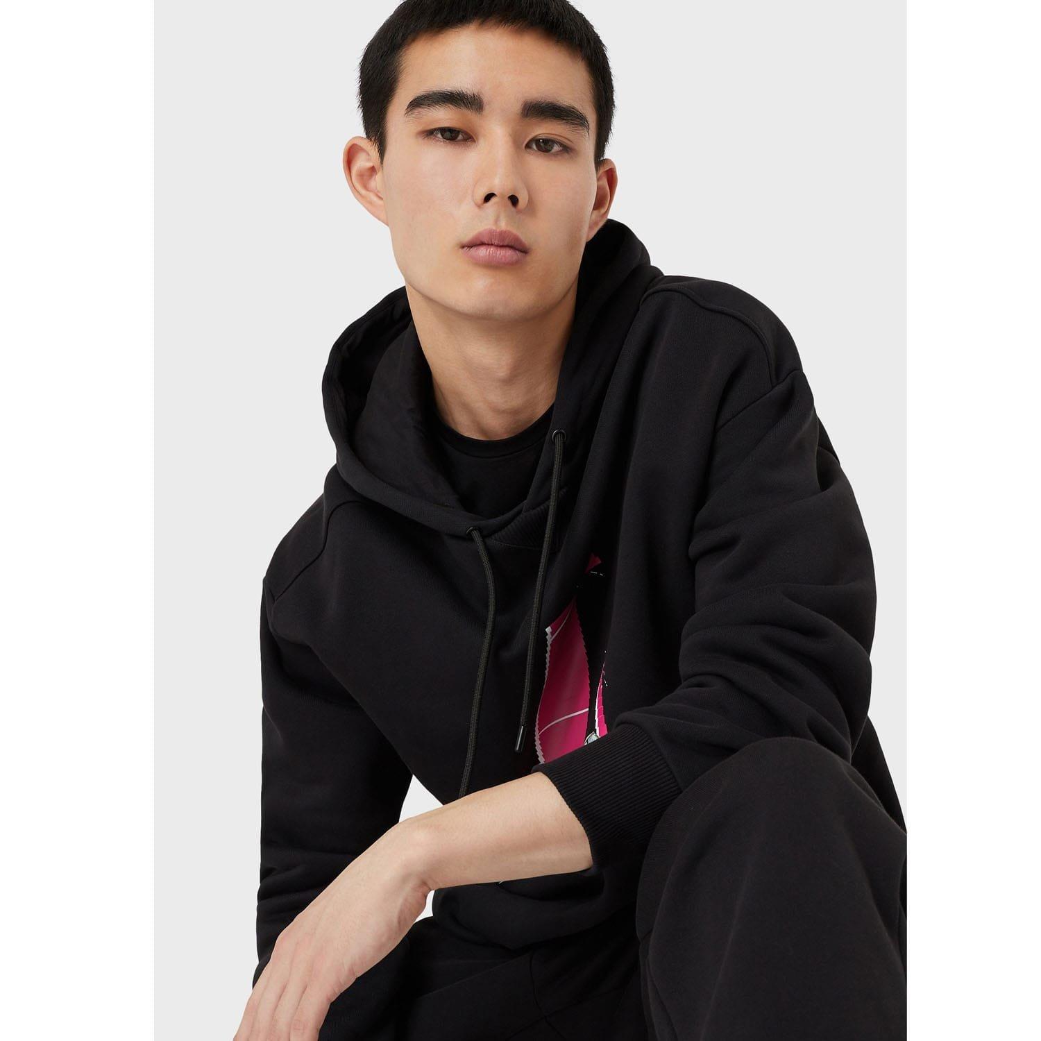 Black - Emporio Armani - Hoodie - 4