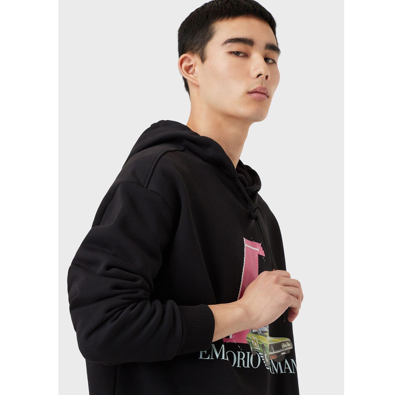 Black - Emporio Armani - Hoodie - 5