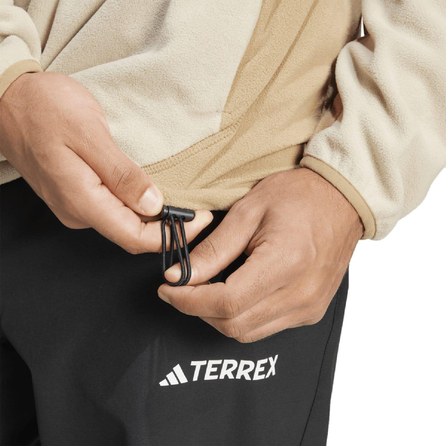 Braun - adidas - Terrex Multi Climawarm Fleece Anorak - 2