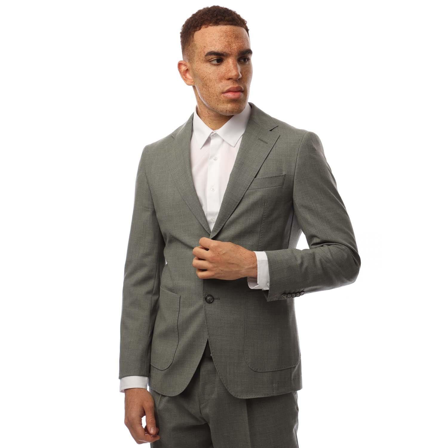 Green - Boss - Suit - 2