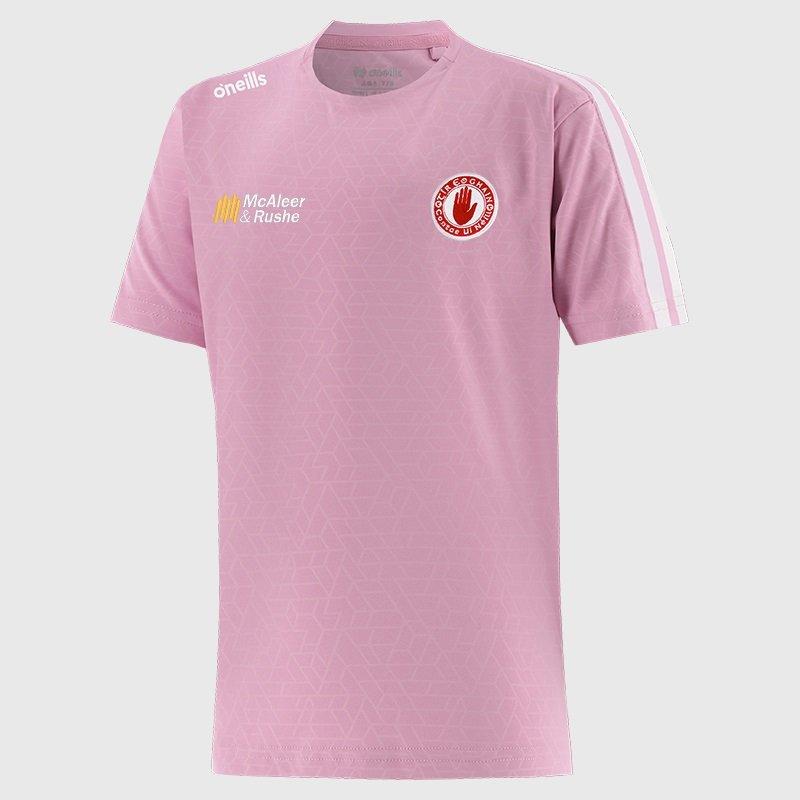 Oneills Women's Tyrone Hydra T-Shirt - Pnk/Whi - 12 (M)