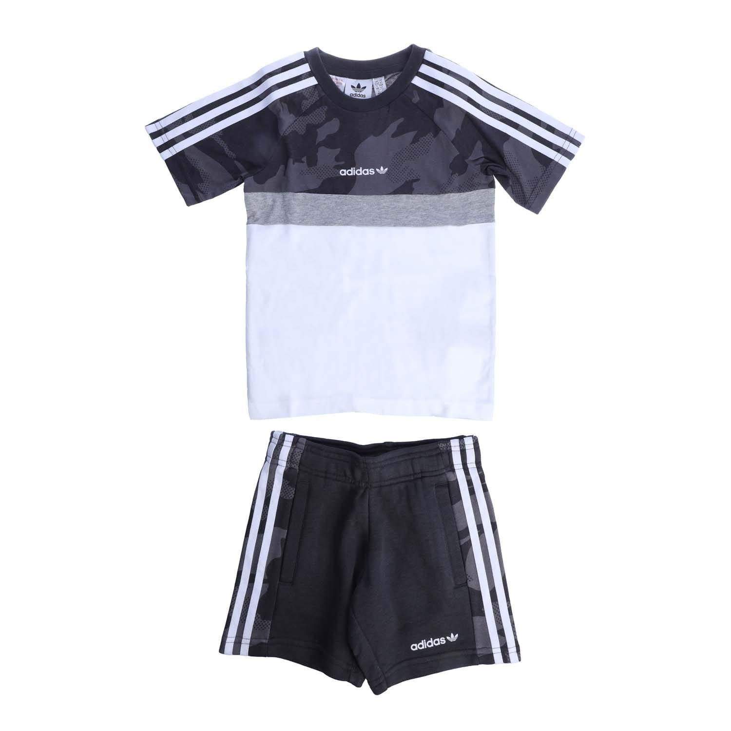 Black - adidas Originals - Tee Short Set - 1