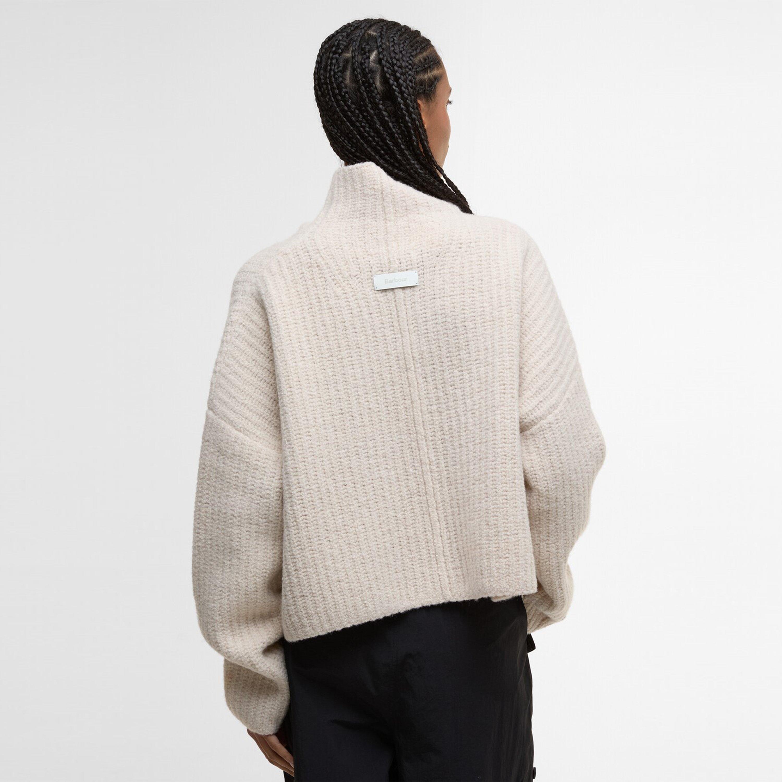 Aran - Barbour - Women's Imelda Knitted Turtle Neck Jumper - 3