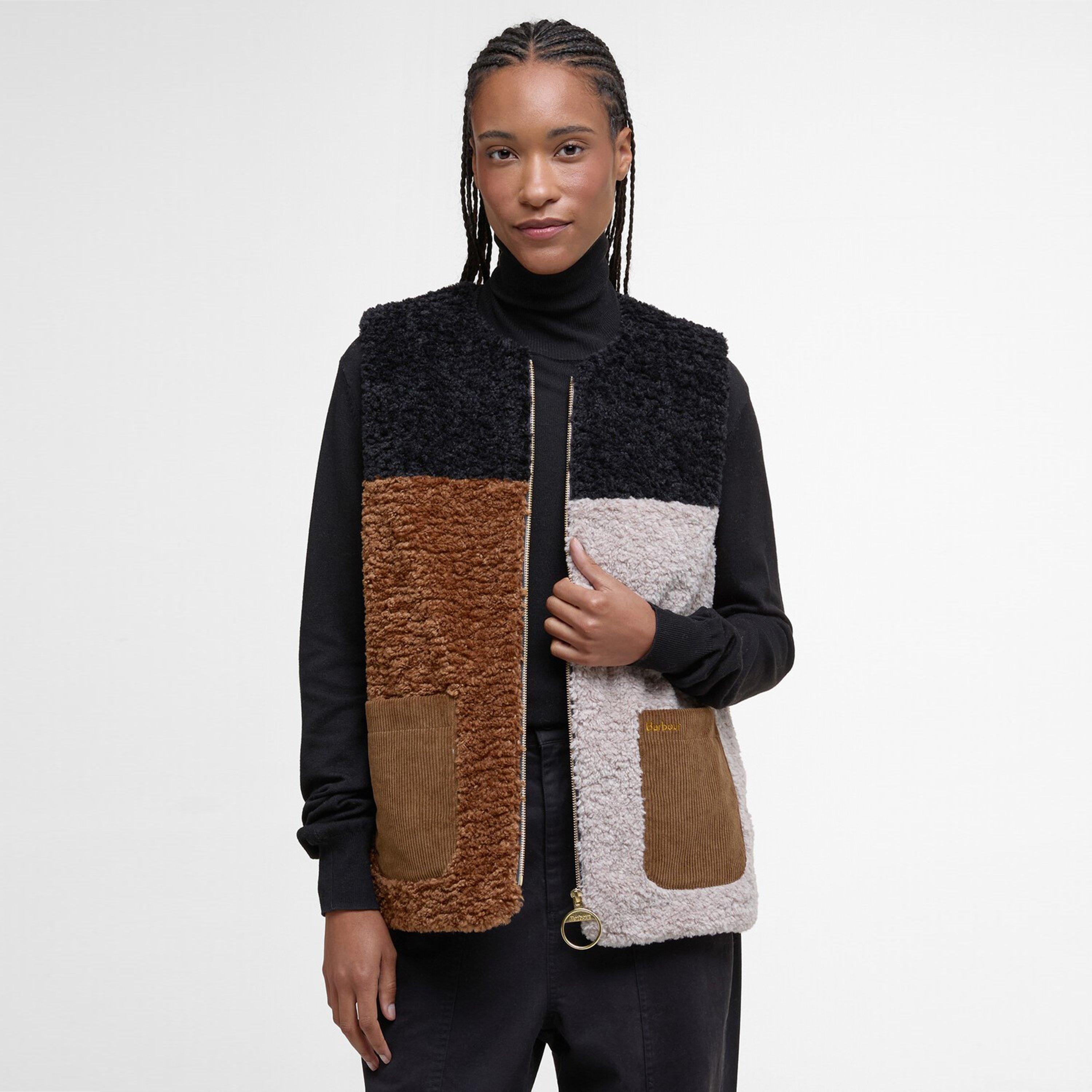 Nat/Camel/Bl - Barbour - Women's B.Li GRS Cathy Line Gilet - 2