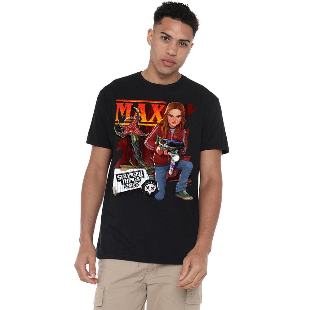 Black - Stranger Things - Stranger Things Tales From 85 Max T Shirt Black - 1