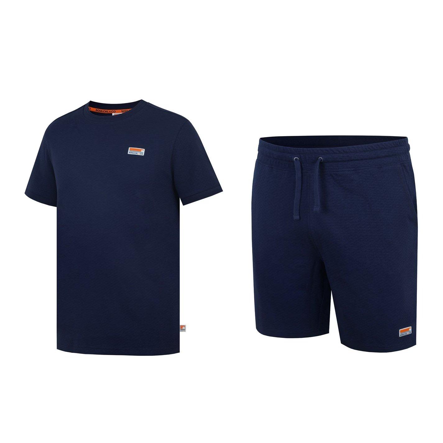 Navy - SoulCal - Men's T-Shirt - 1