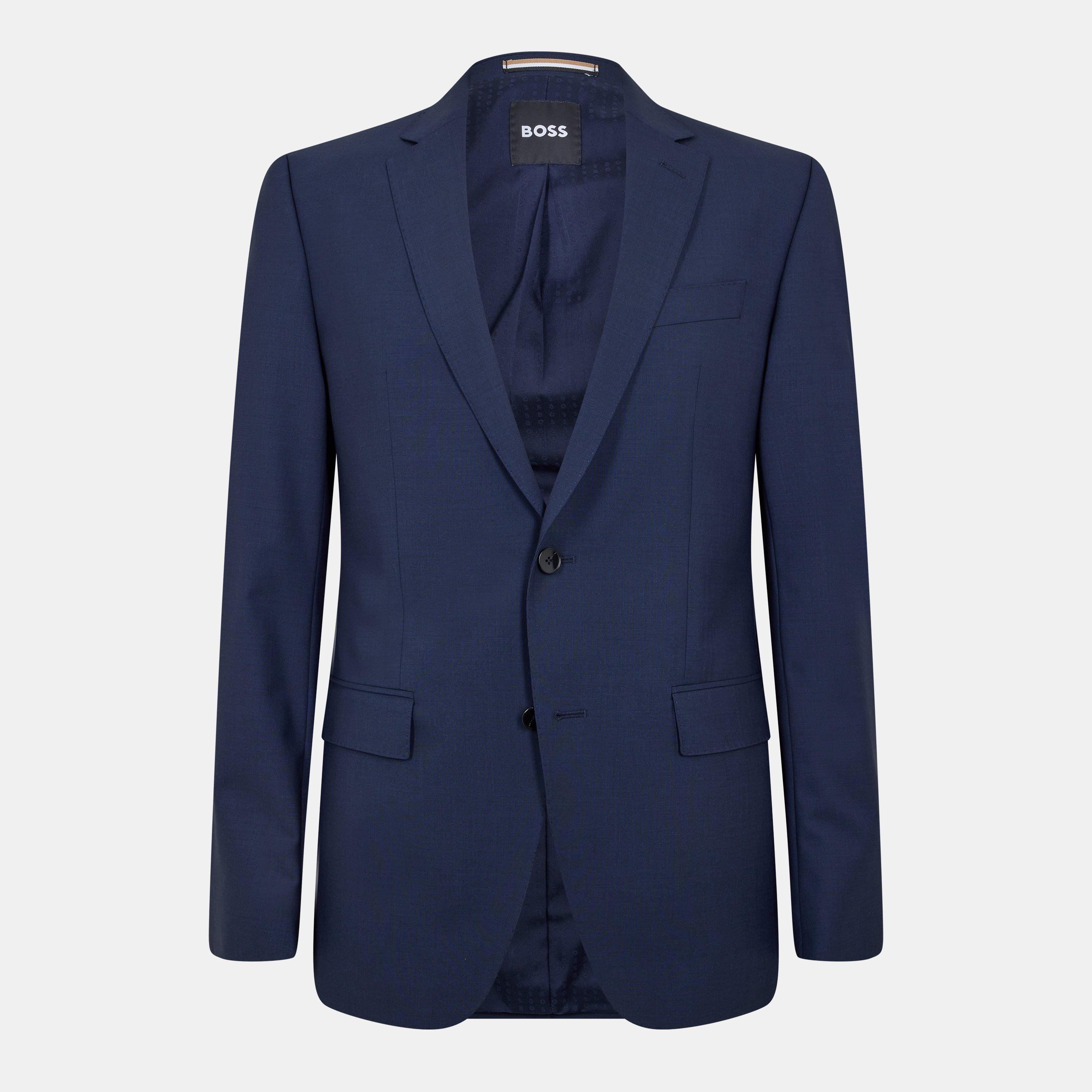Boss Men's Formal Jacket - Open Blue - L