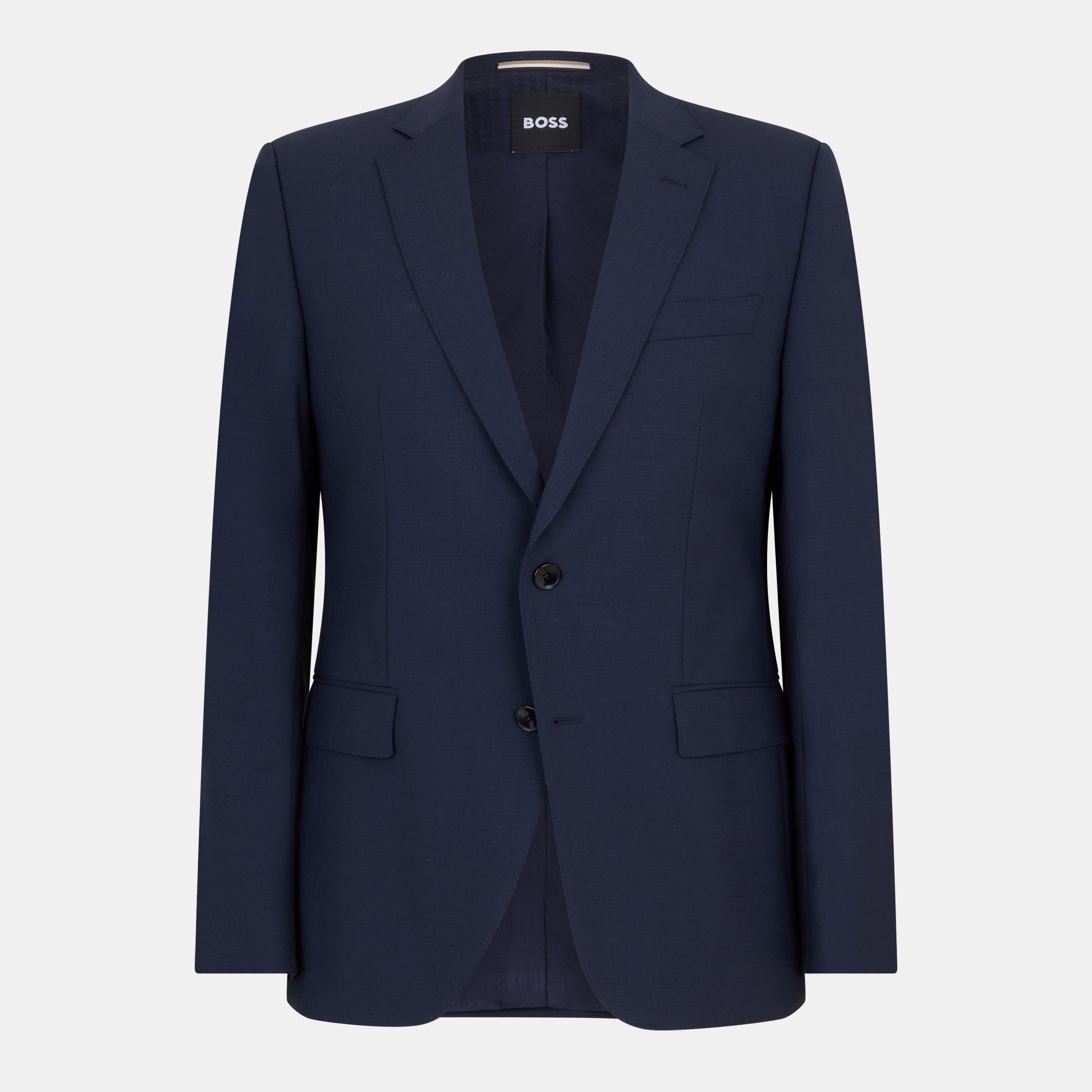 Boss Men's H Huge S Formal - Open Blue - L