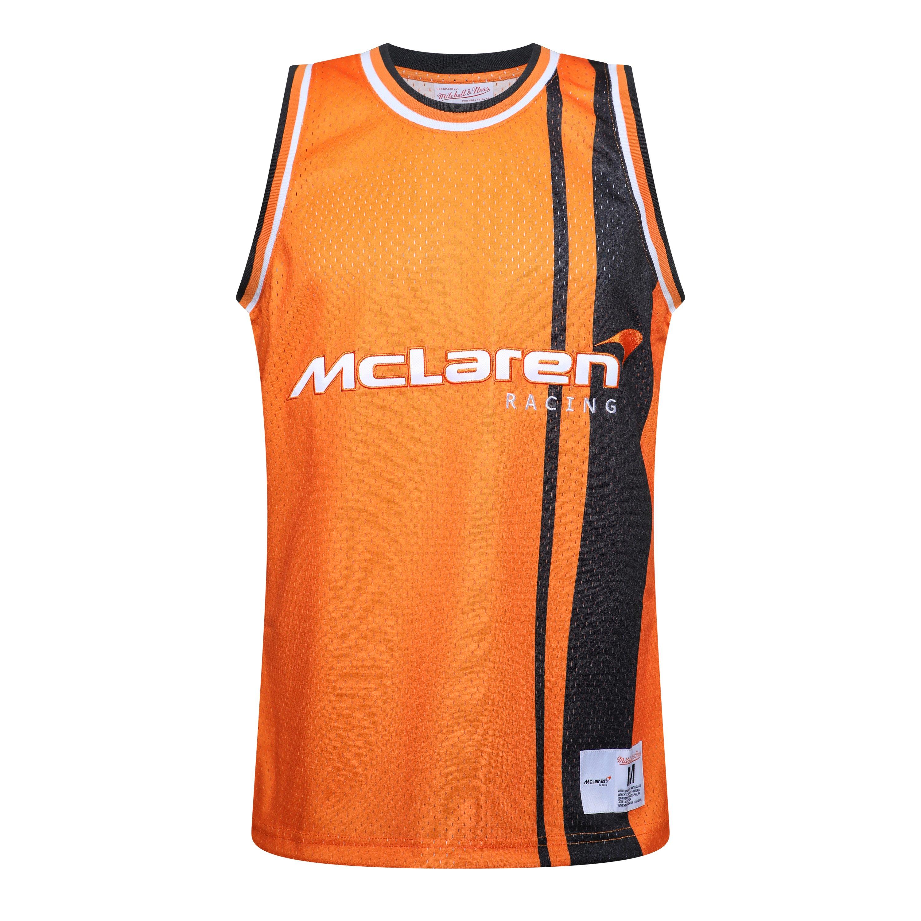 Castore Men's Short Sleeve Mclaren T-Shirt - Black/Orange - M