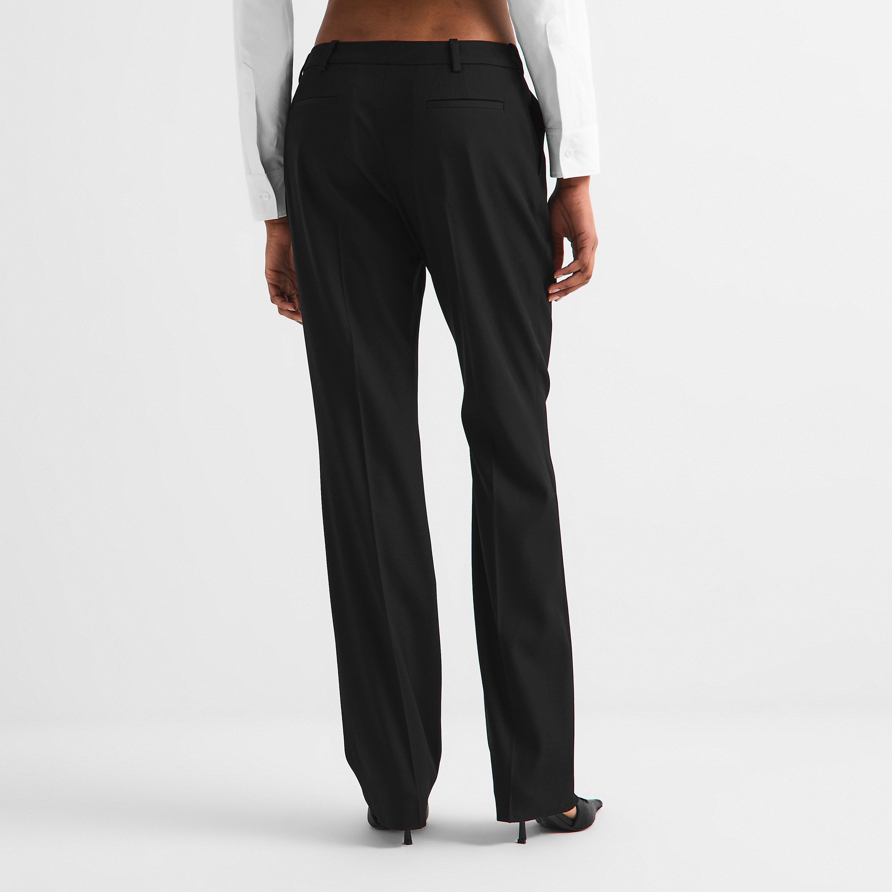 Black - Balenciaga - Women's Tailored Trousers - 4