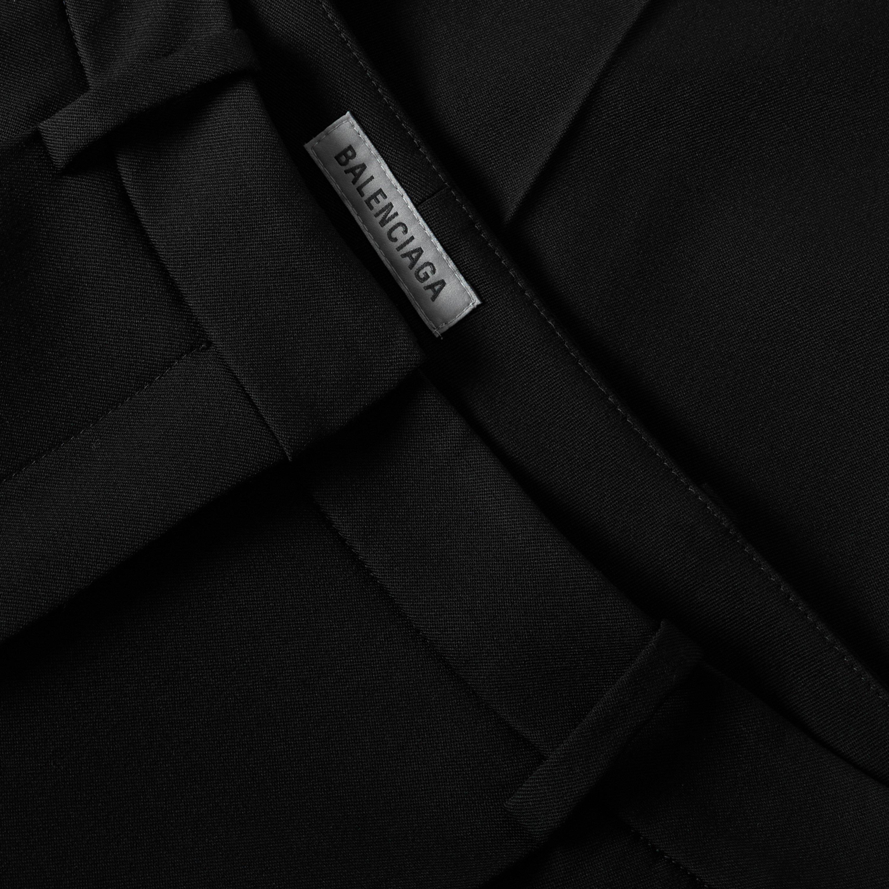 Black - Balenciaga - Women's Tailored Trousers - 3