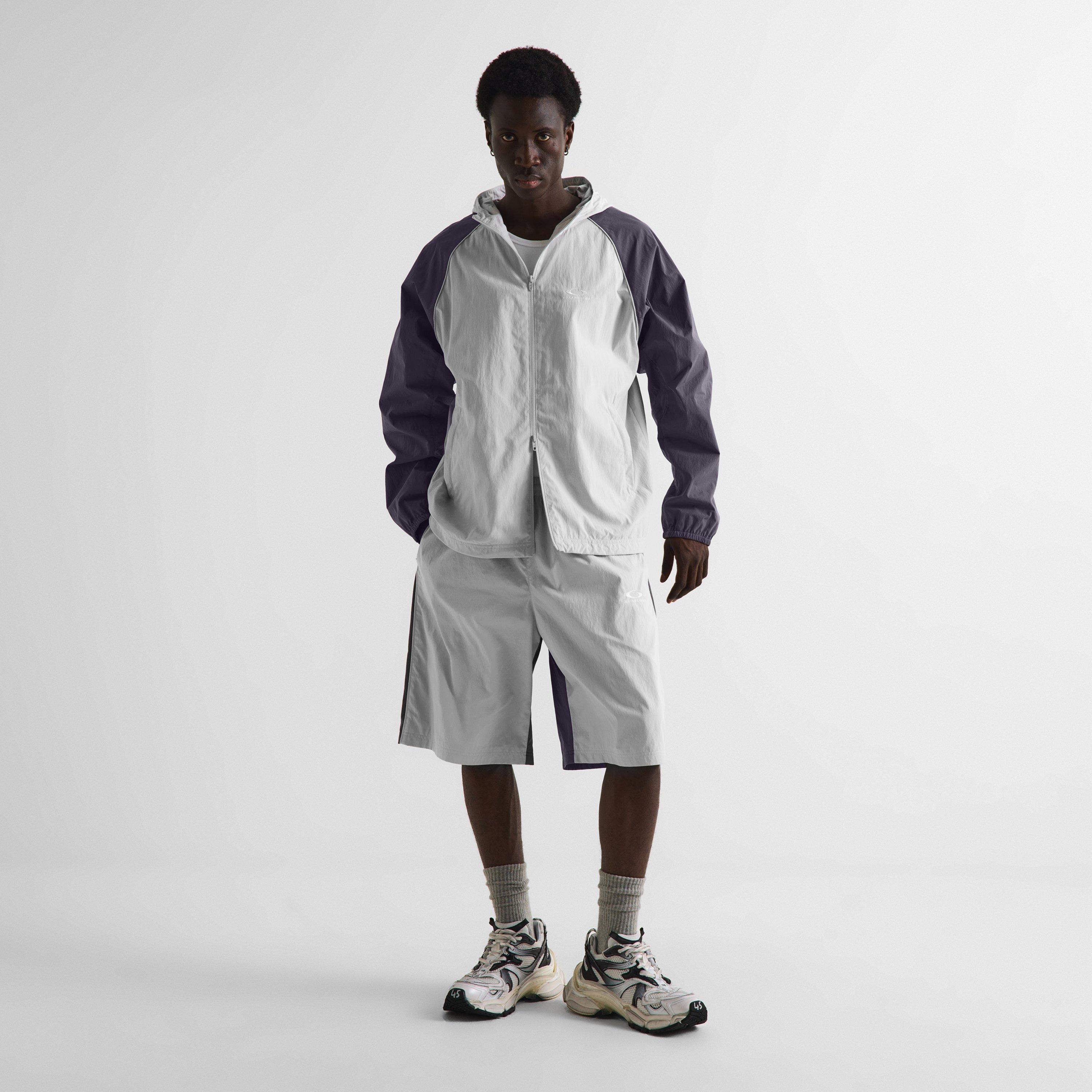 Light Grey - Balenciaga - Men's Woven Tracksuit Shorts - 6