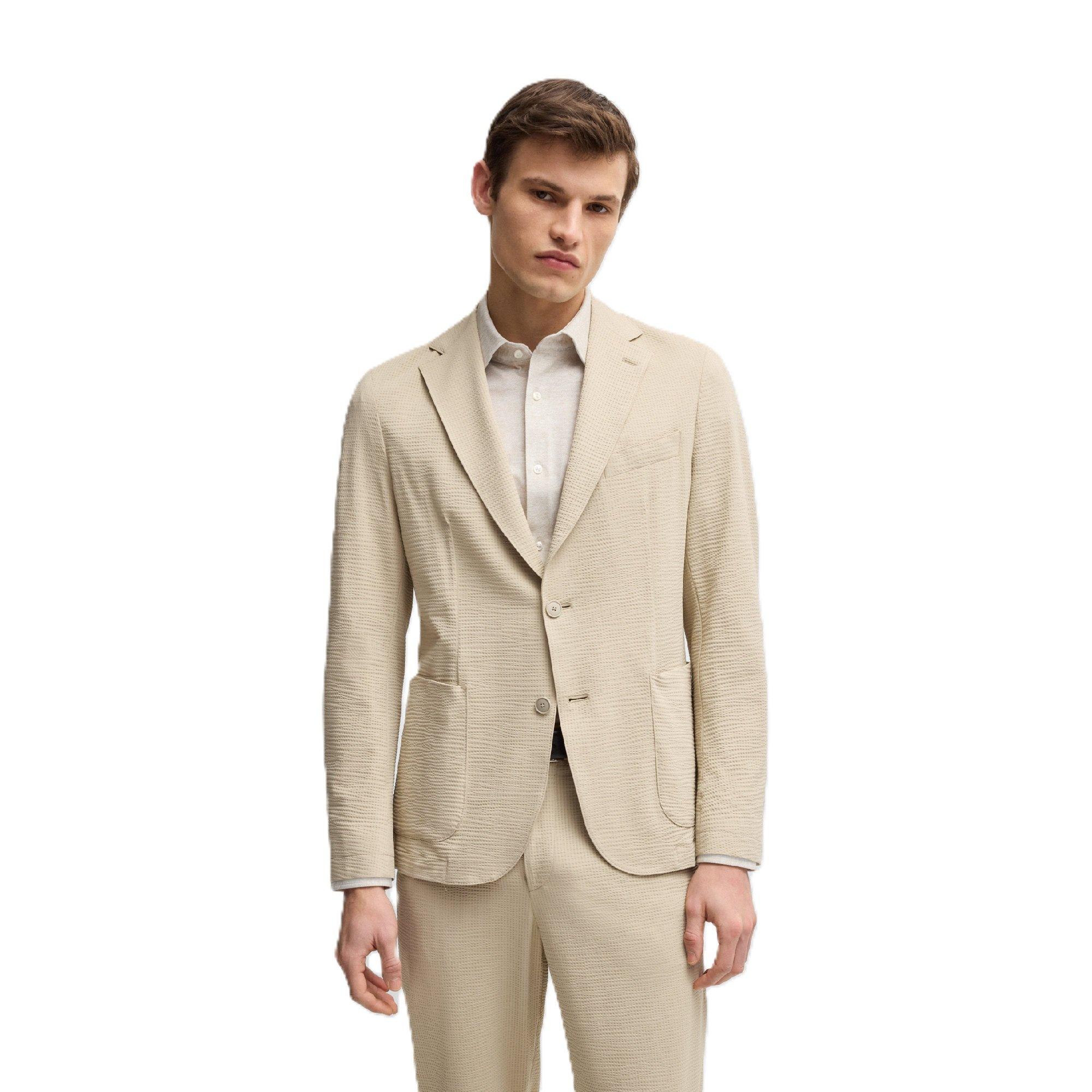 Boss  P Hanry Junior Formal Jacket - Light Beige - 42 (52)