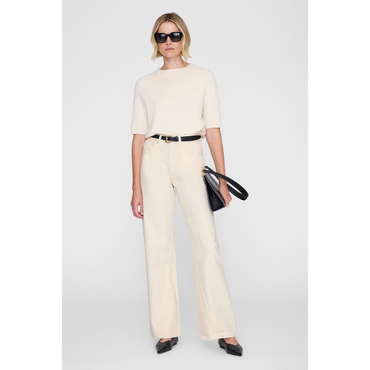 YELLOW - Anine Bing - Women's Wide Leg Jeans - 1