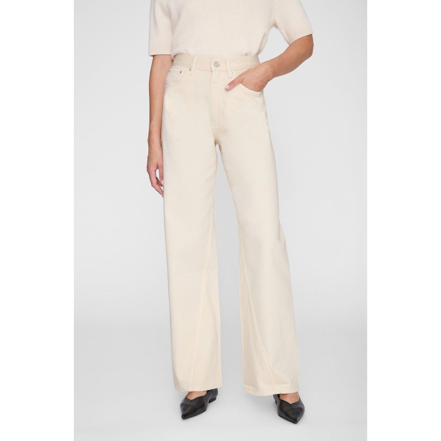 YELLOW - Anine Bing - Women's Wide Leg Jeans - 3