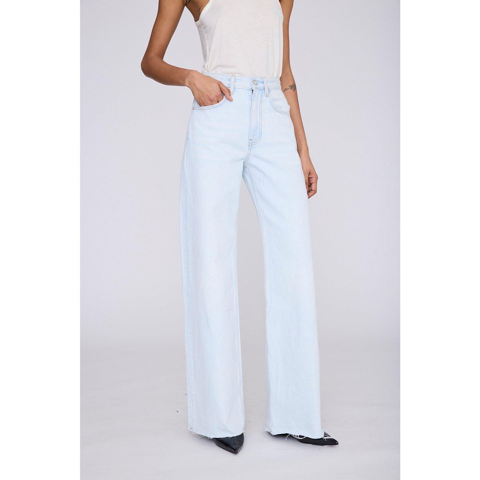 WASHED BLUE - Anine Bing - Women's Wide Leg Jeans - 3