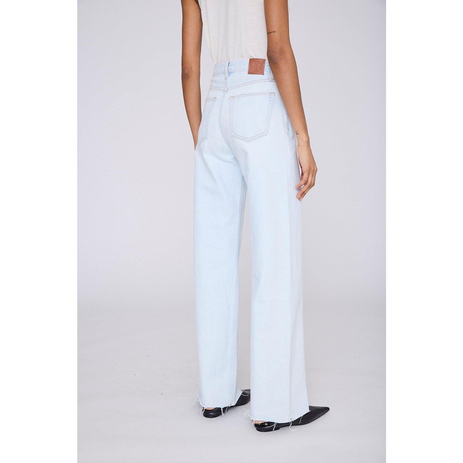 WASHED BLUE - Anine Bing - Women's Wide Leg Jeans - 4