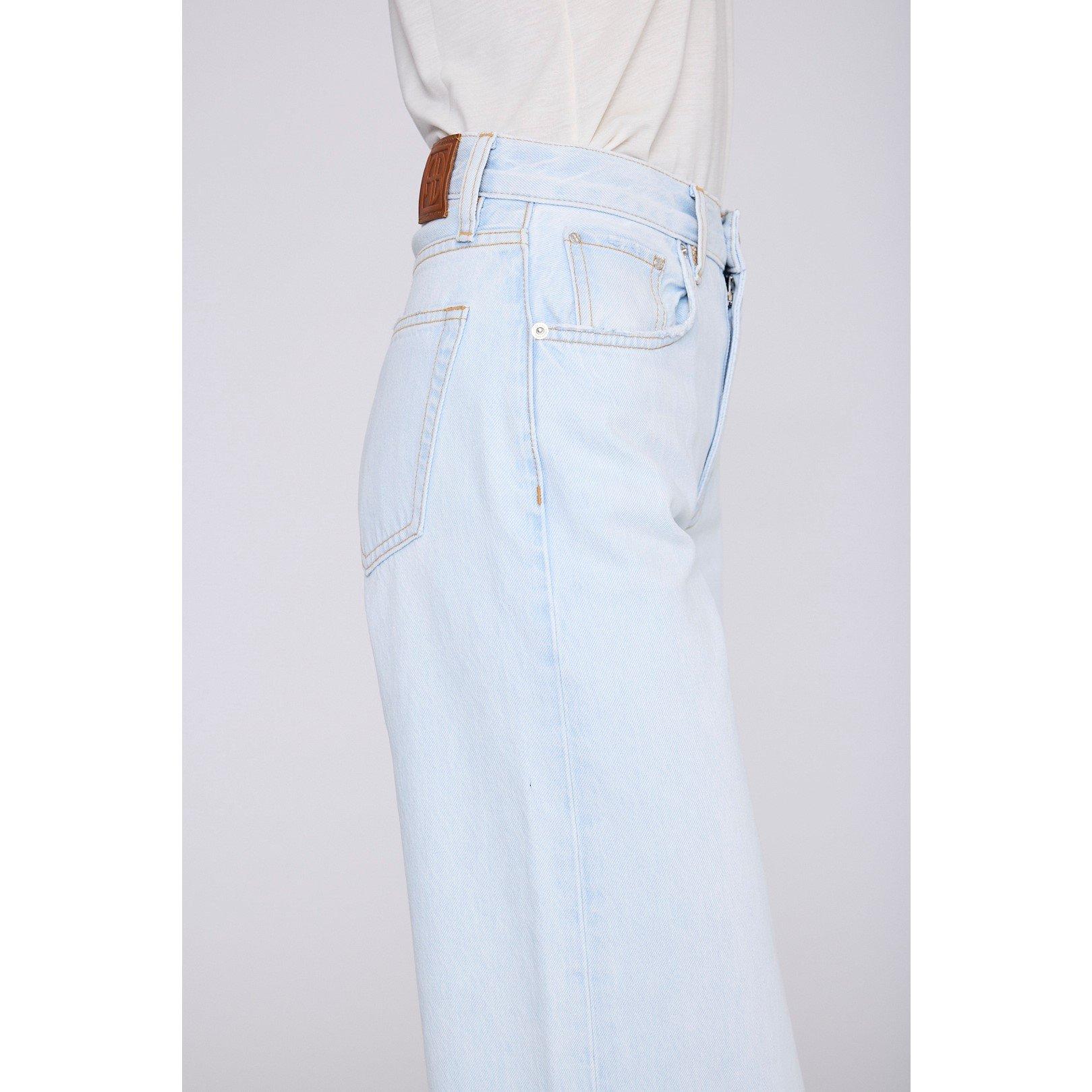 WASHED BLUE - Anine Bing - Women's Wide Leg Jeans - 5