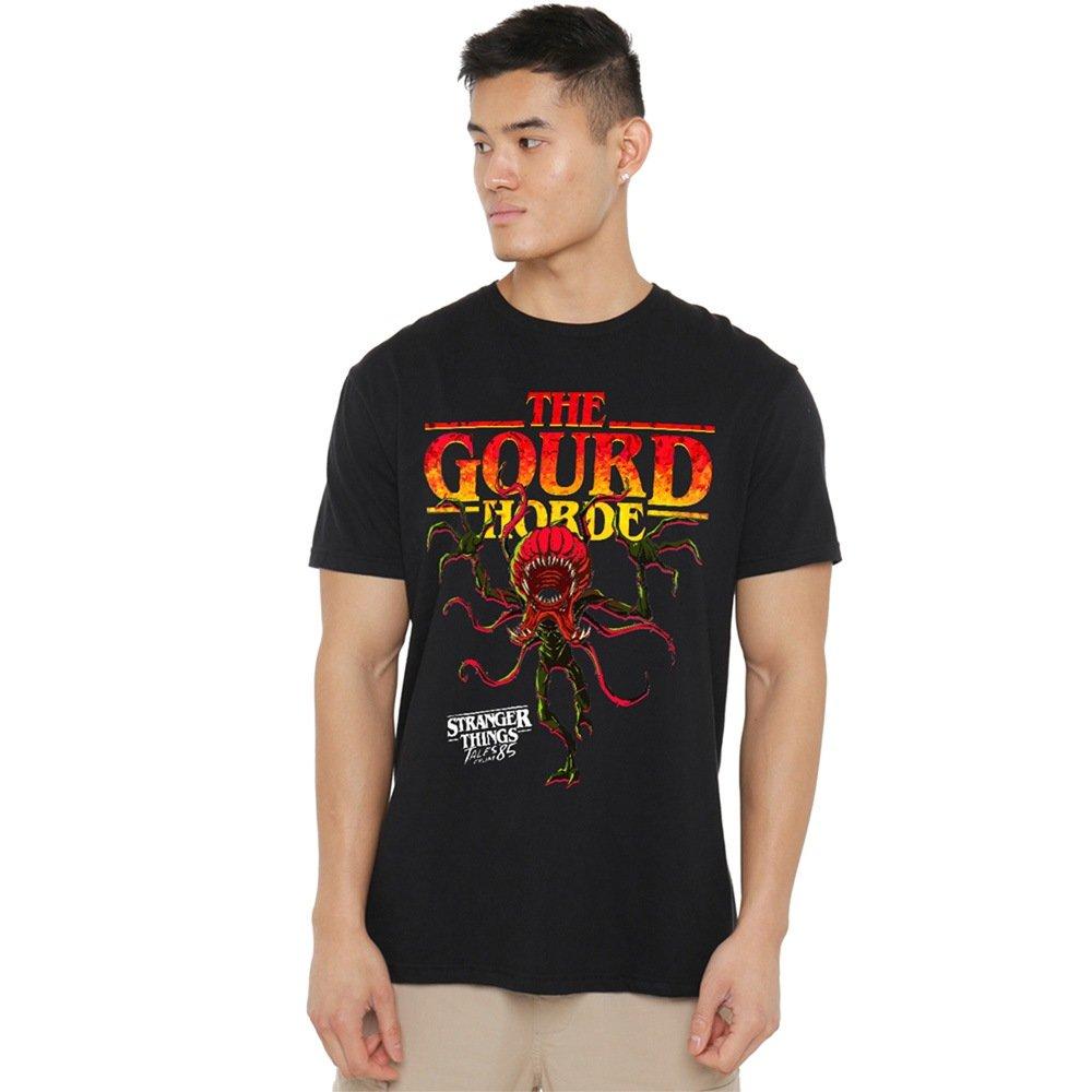 Black - Stranger Things - Stranger Things Tales From 85 Gourd Horde T Shirt - 1