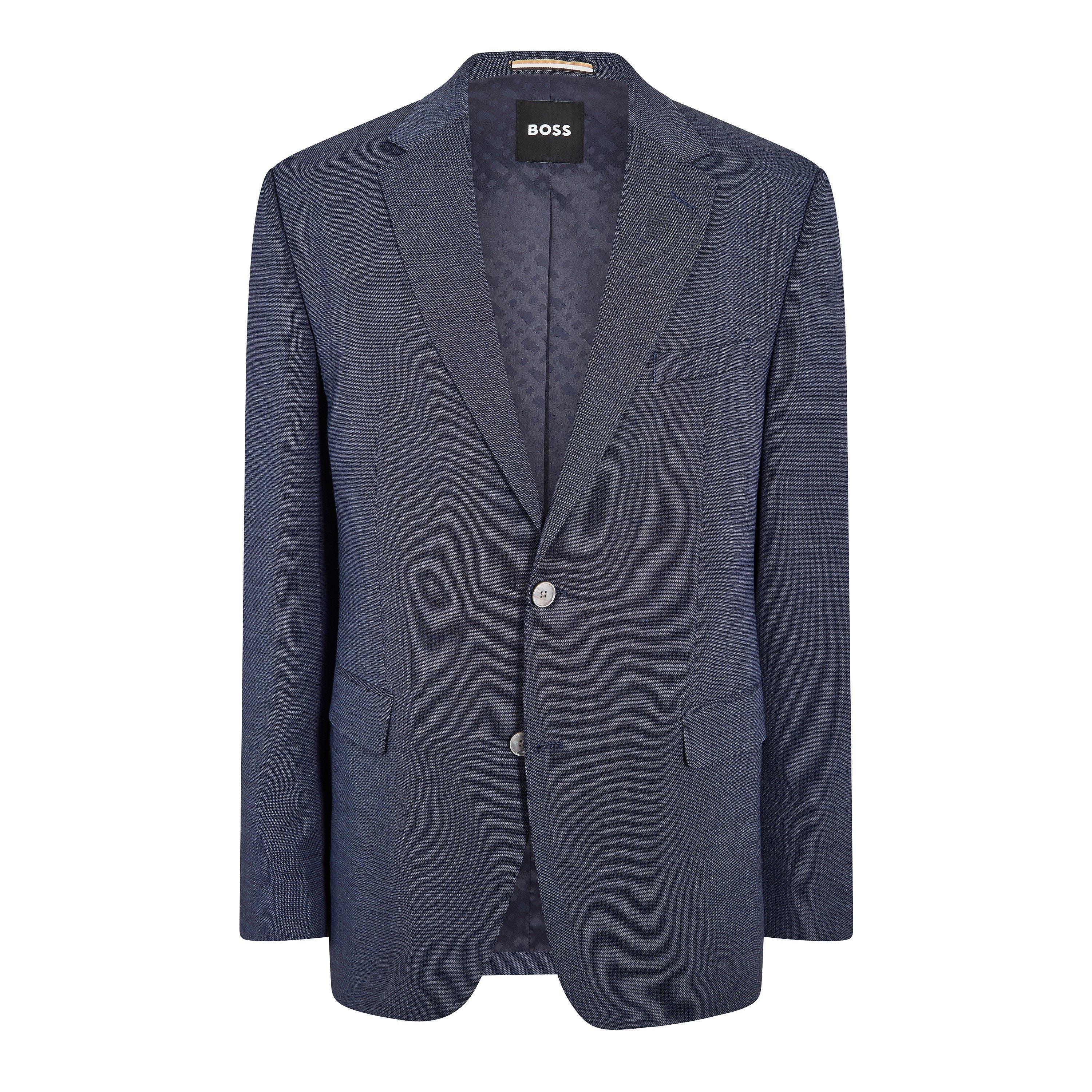 Boss Men's Jasper Mm Formal Jacket - Open Blue - 36 (46)
