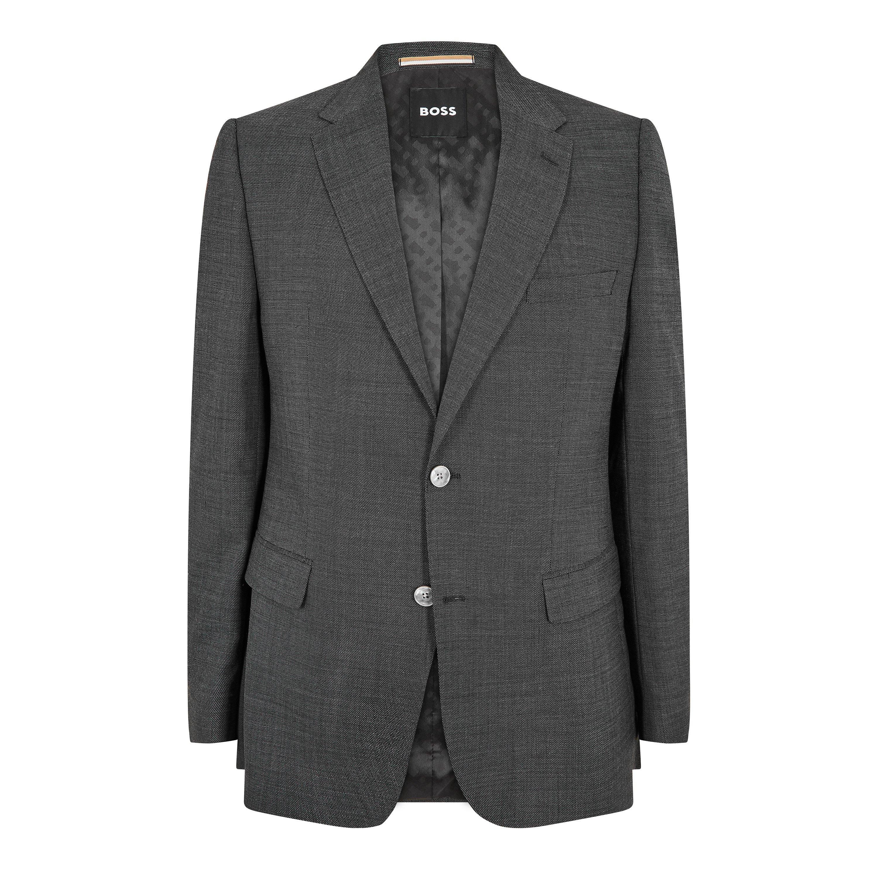 Boss Men's Jasper Mm Formal Jacket - Dark Grey - 36 (46)
