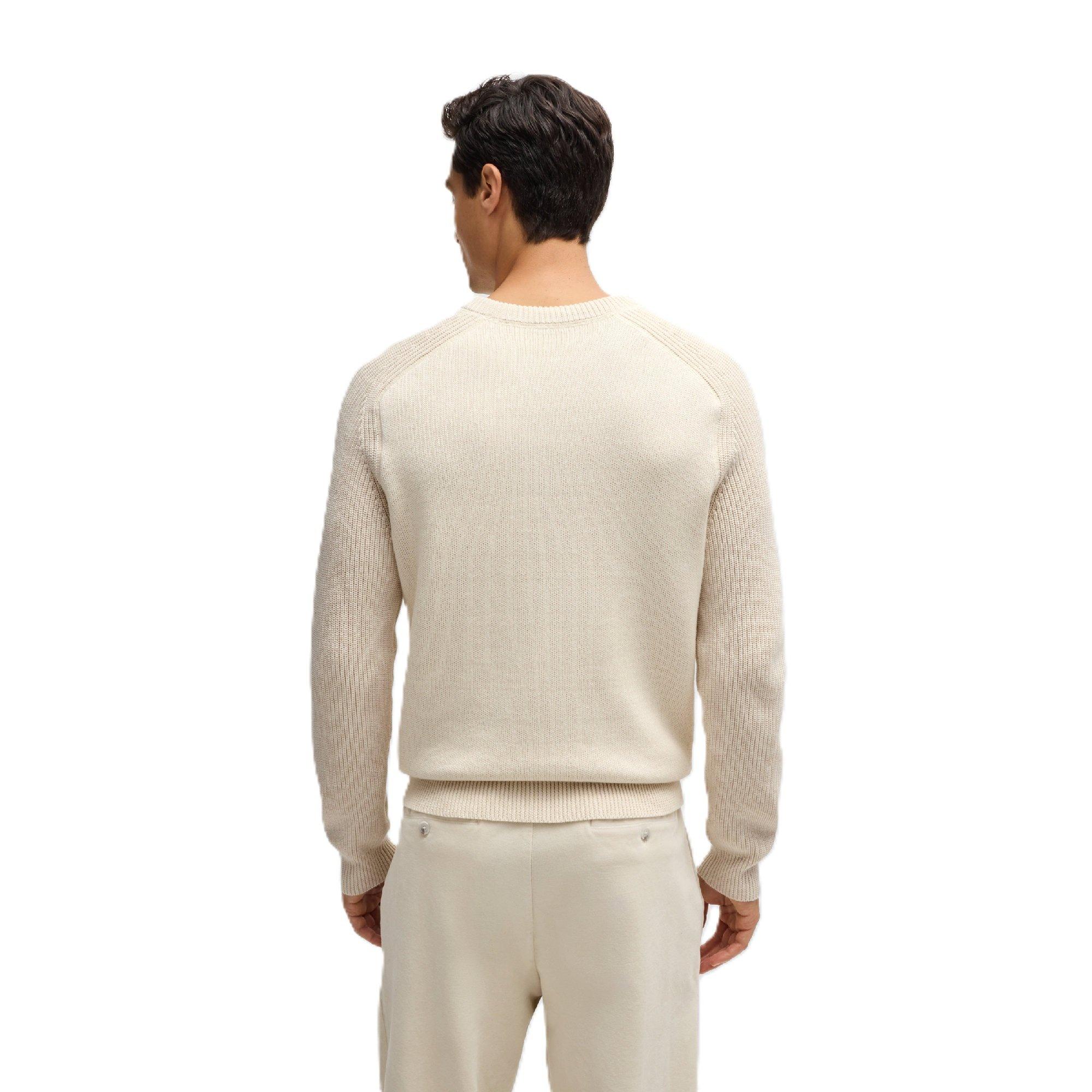 Open White - Boss - H-Ematero 10265532 01 Knitted Top Mens - 2