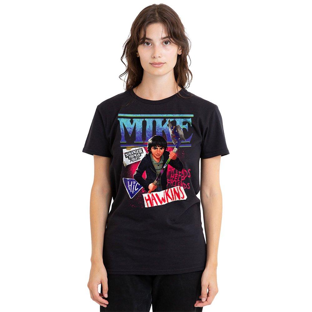 Black - Stranger Things - Stranger Things Tales From 85 Mike T-Shirt Black - 1