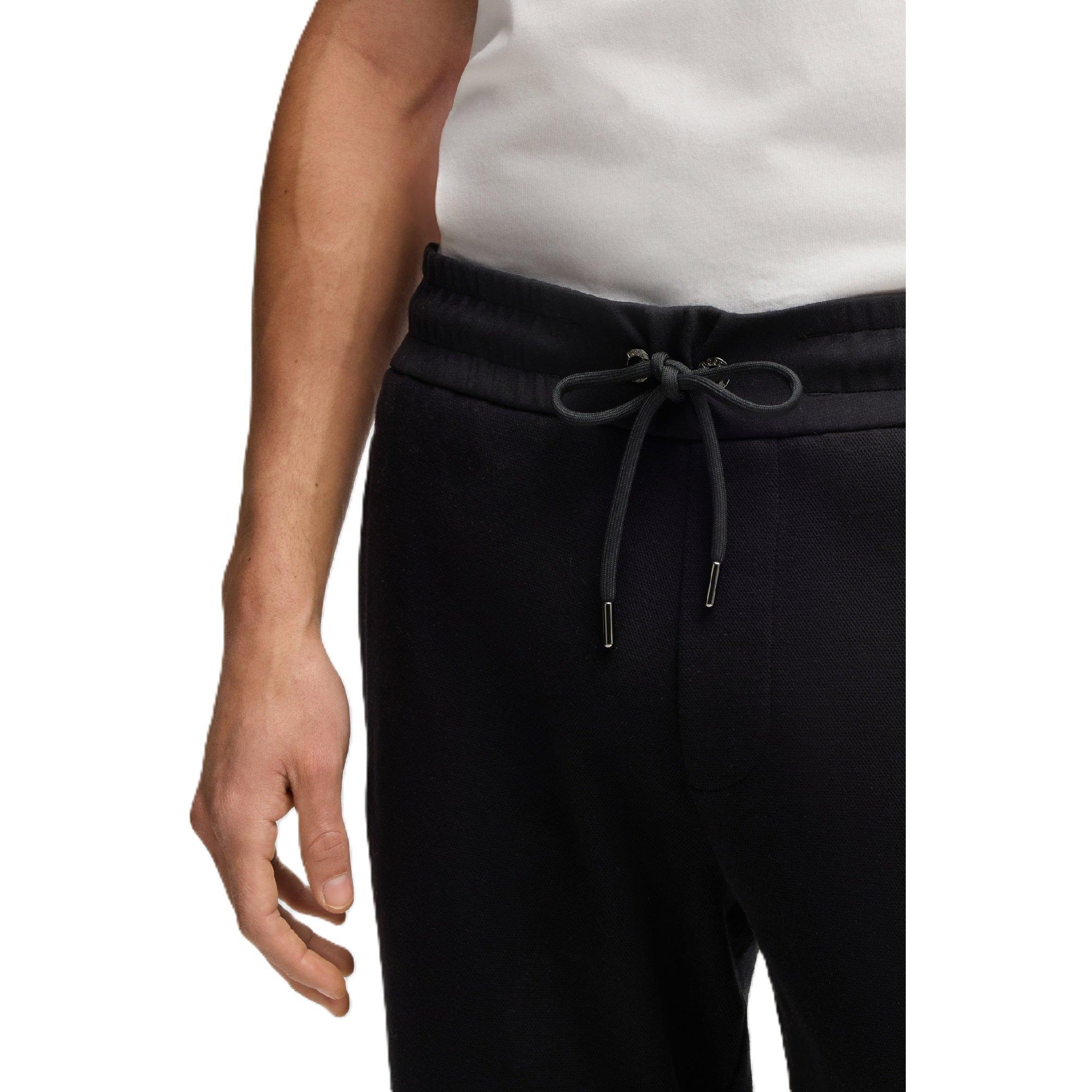 Black - Boss - H-Lamont 101 10269641 01 Knitted Top Mens - 3